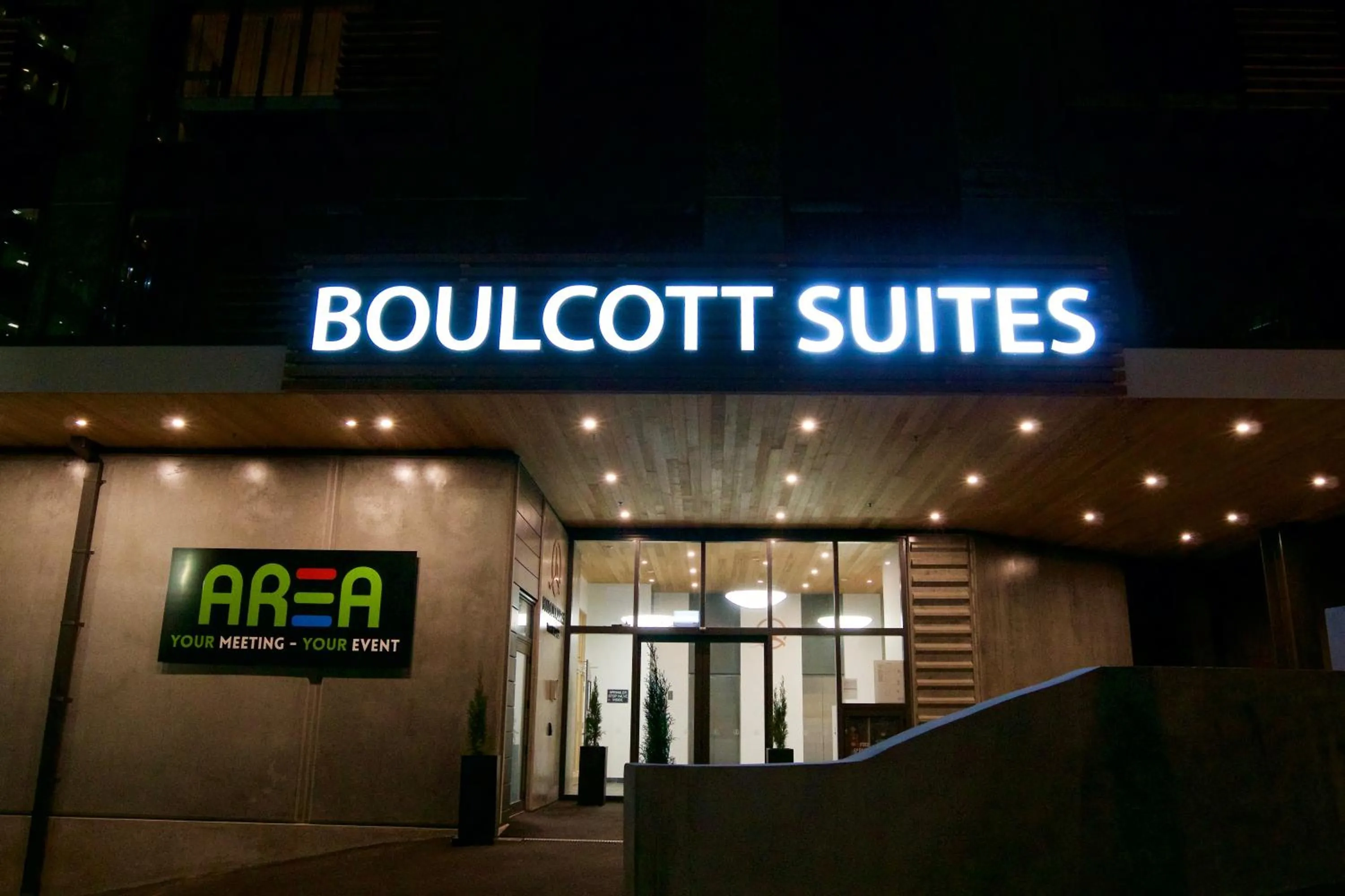 Night in Boulcott Suites