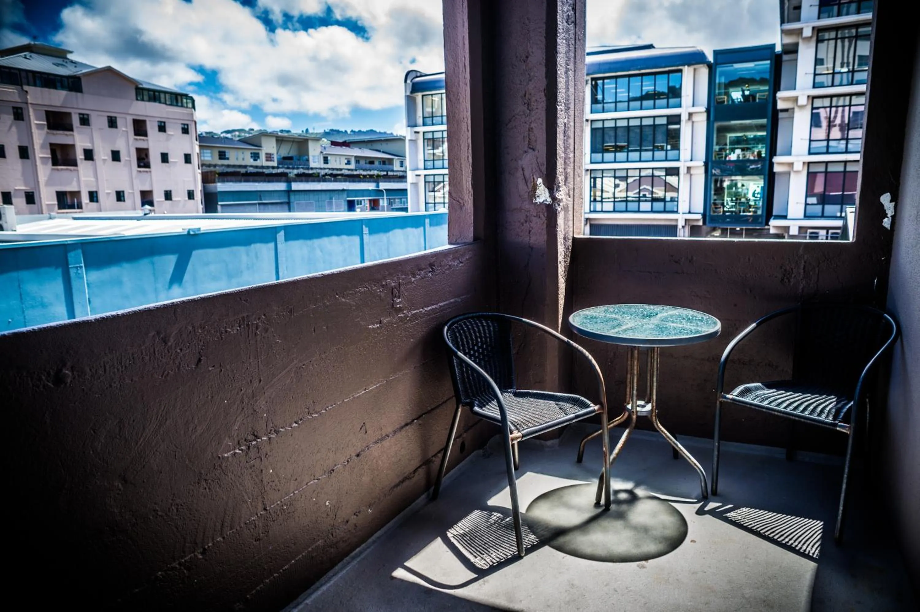 Property building in Courtenay Village