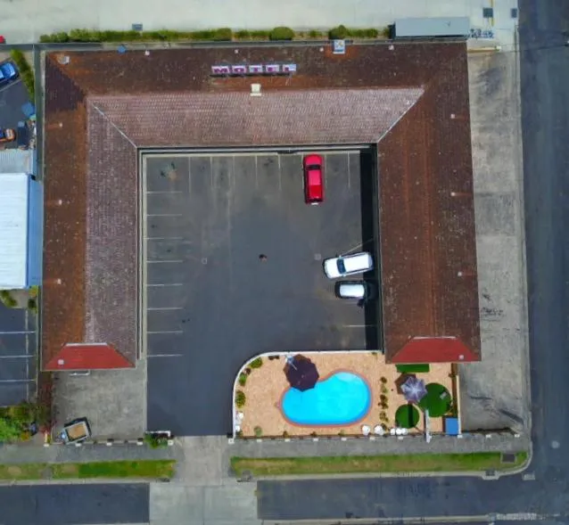 Bird's eye view in Casino Motor Inn