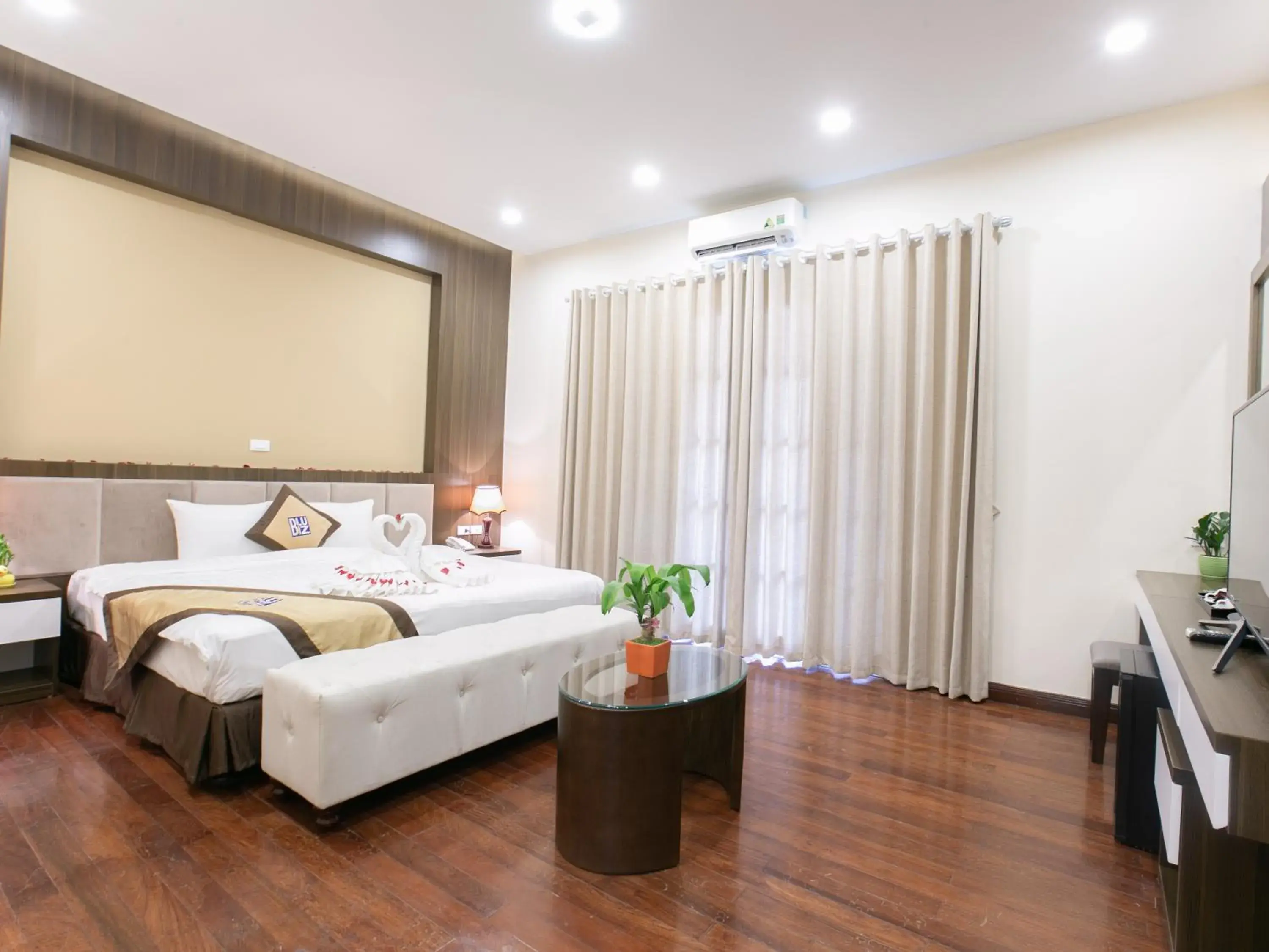 Bed in Blubiz Hotel My Dinh Song Da Bed in Blubiz Hotel My Dinh Song Da