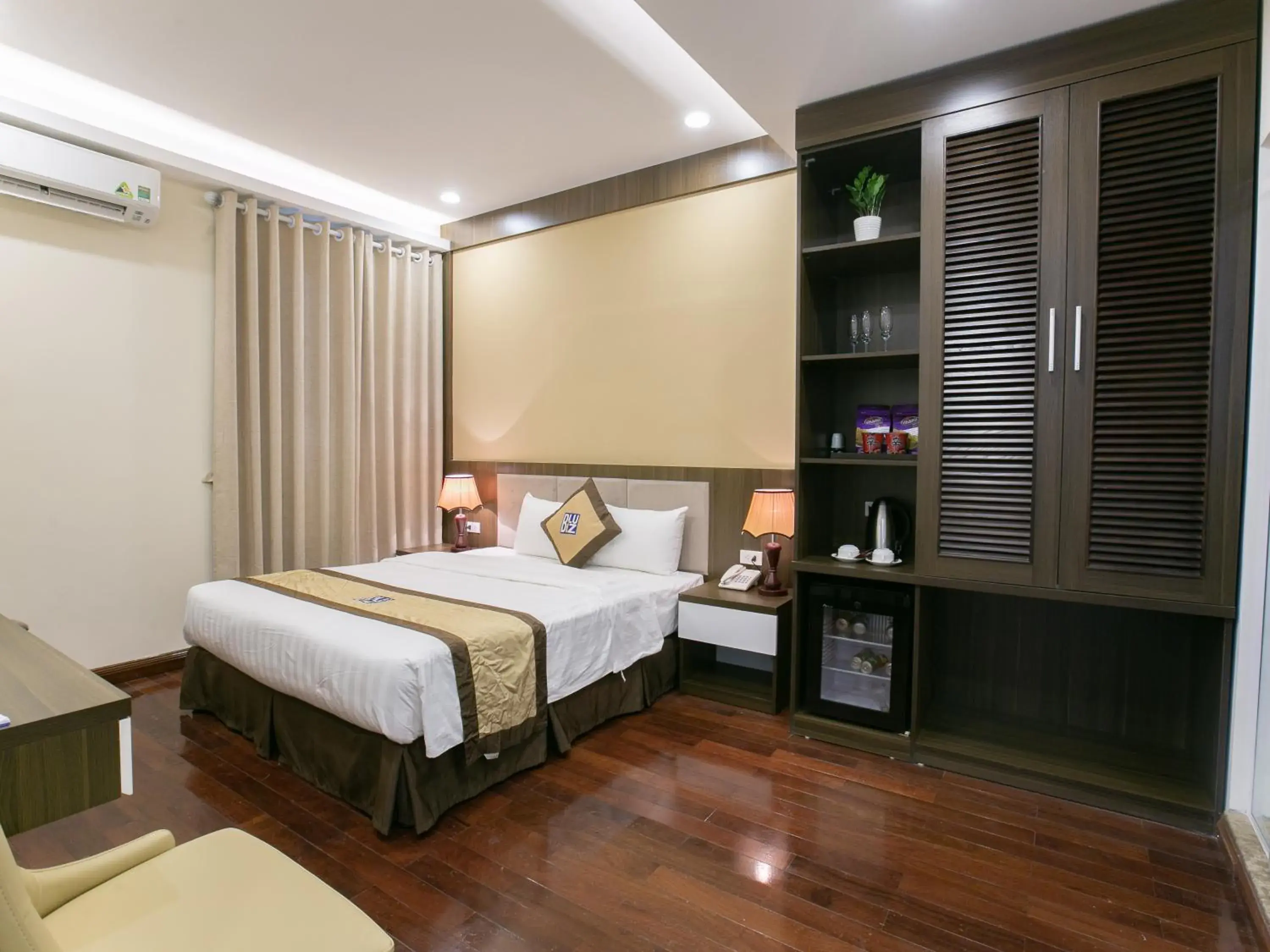 Bed in Blubiz Hotel My Dinh Song Da Bed in Blubiz Hotel My Dinh Song Da