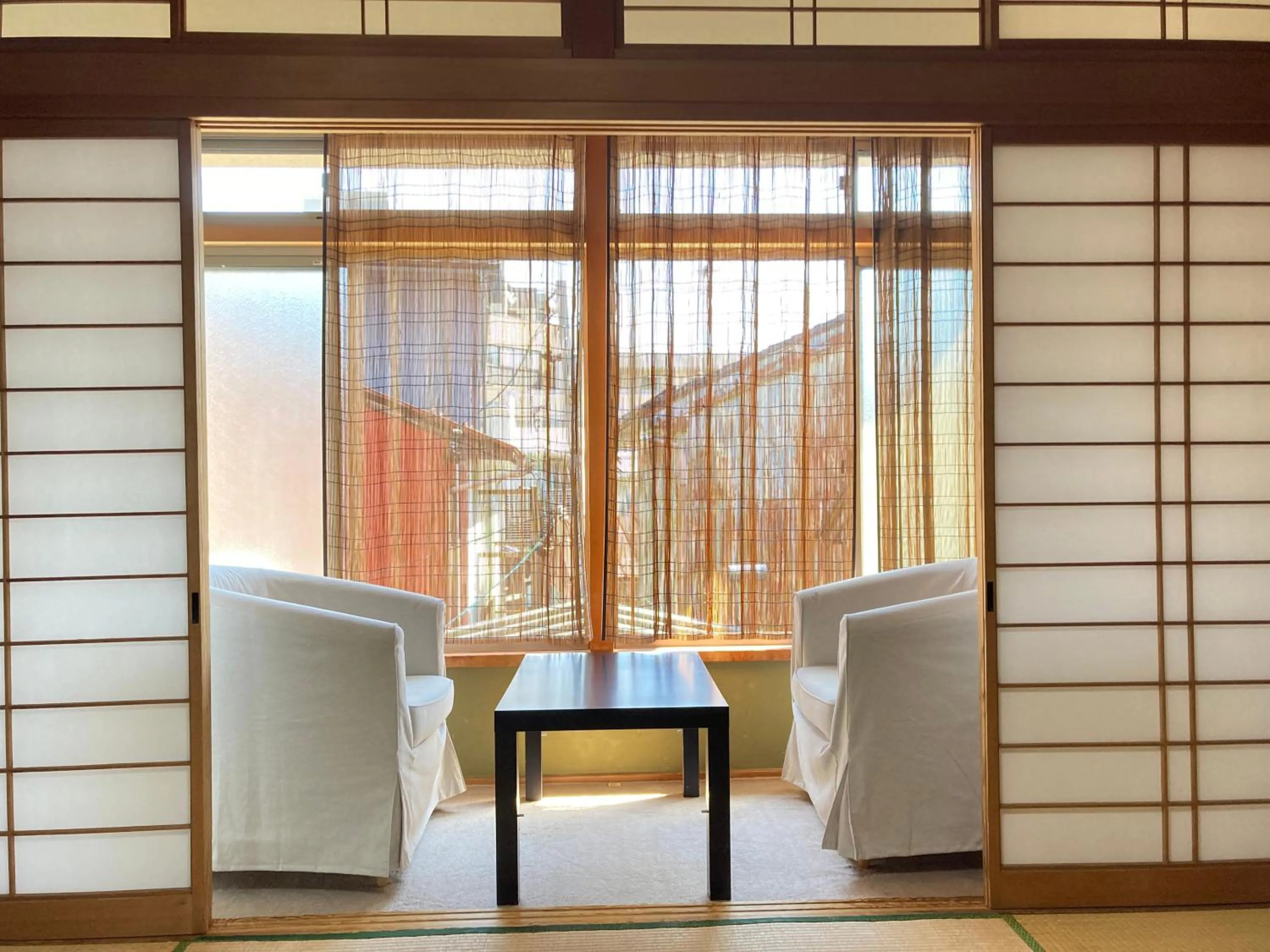 Seating area in Guesthouse Namaste
