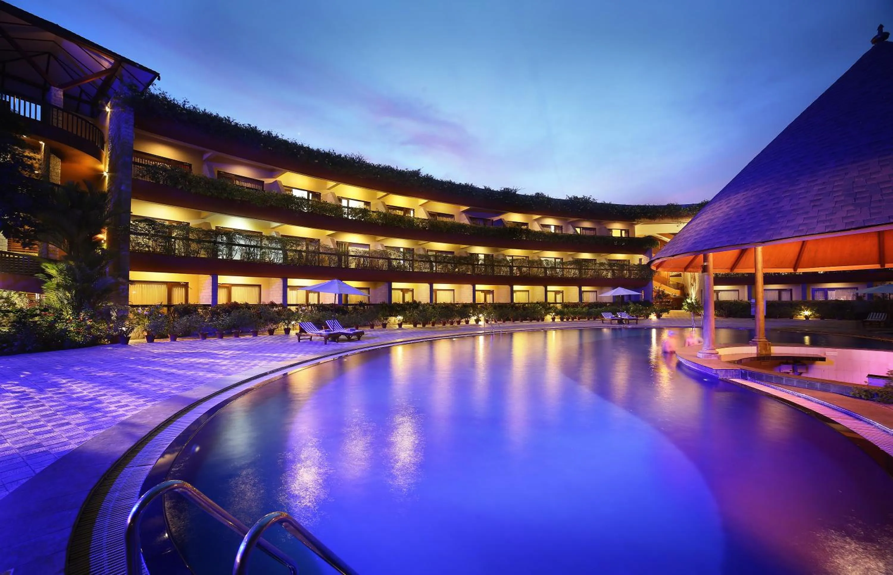 Property building in Uday Suites - The Airport Hotel