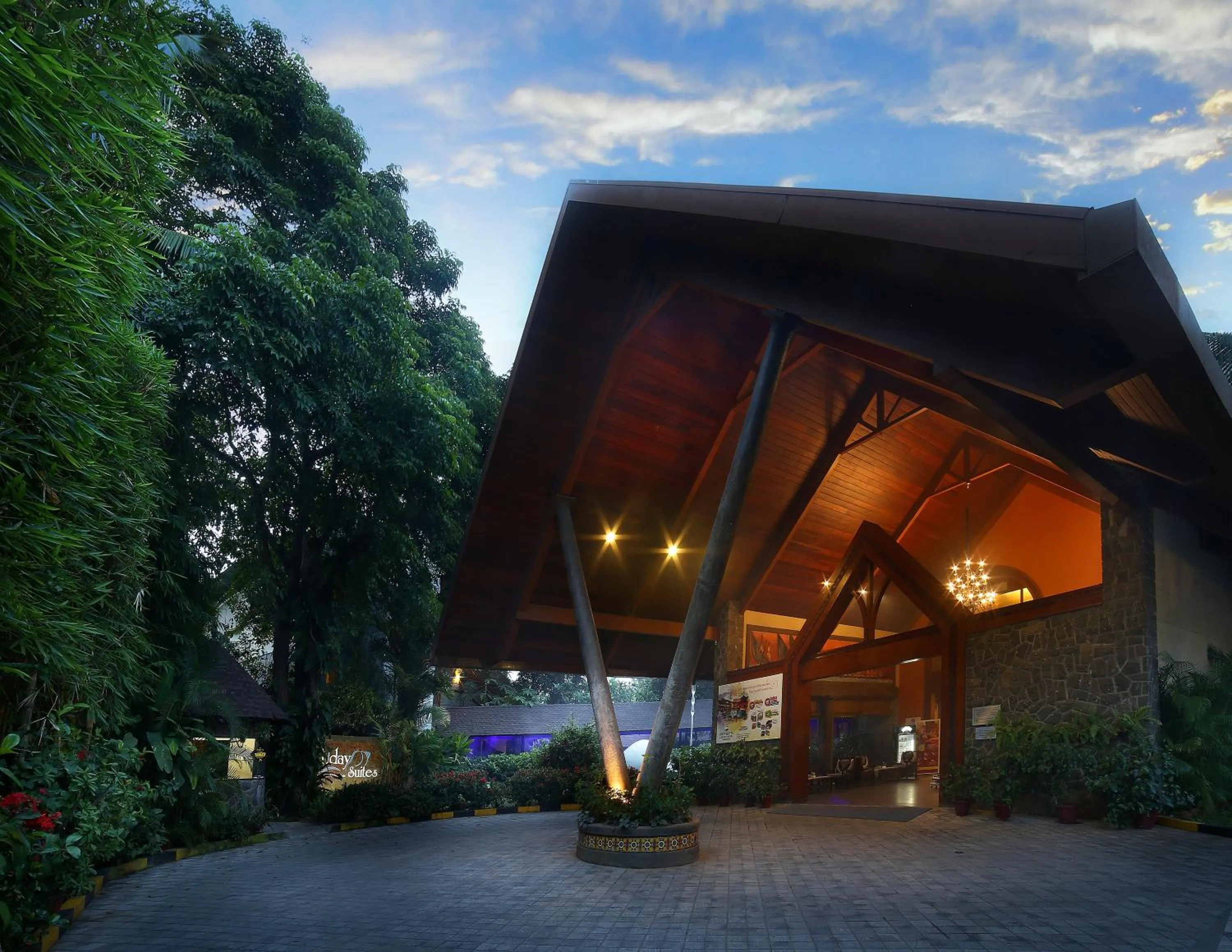 Facade/entrance in Uday Suites - The Airport Hotel