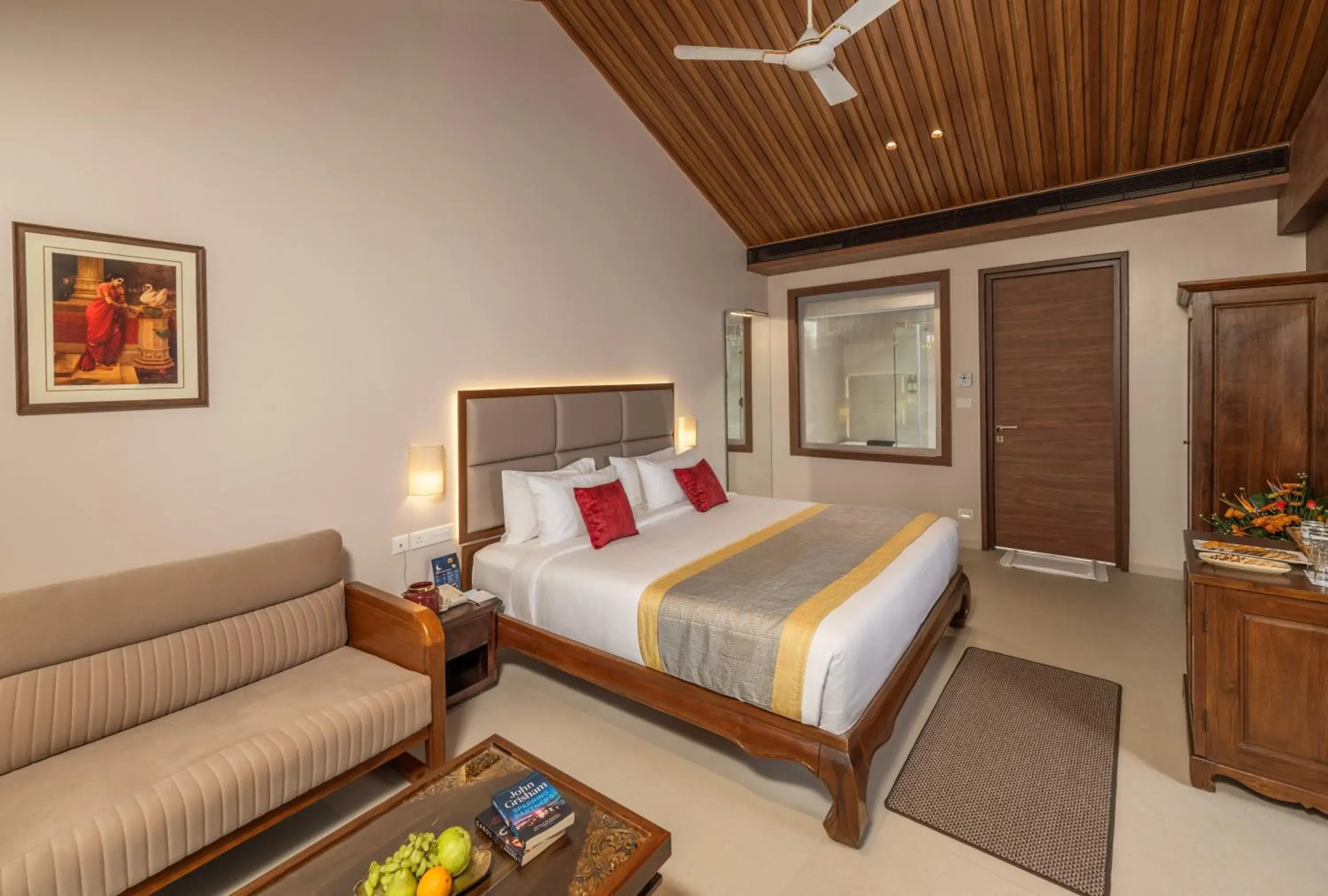 Deluxe Double Room with Balcony - single occupancy in Uday Suites - The Airport Hotel Deluxe Double Room with Balcony - single occupancy in Uday Suites - The Airport Hotel
