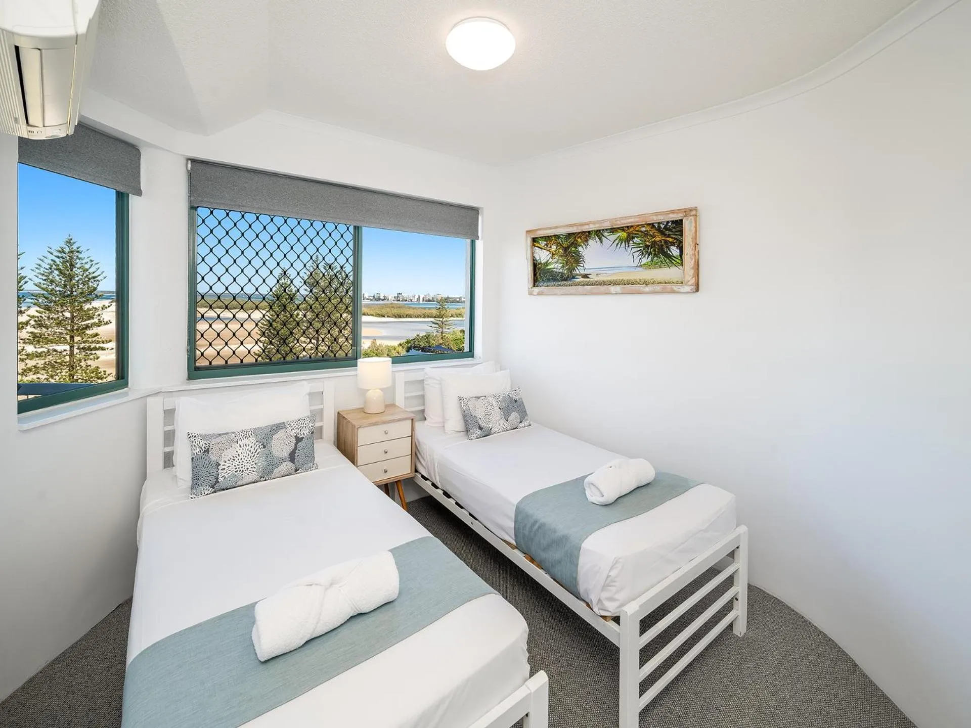 Bed in Waterview Resort