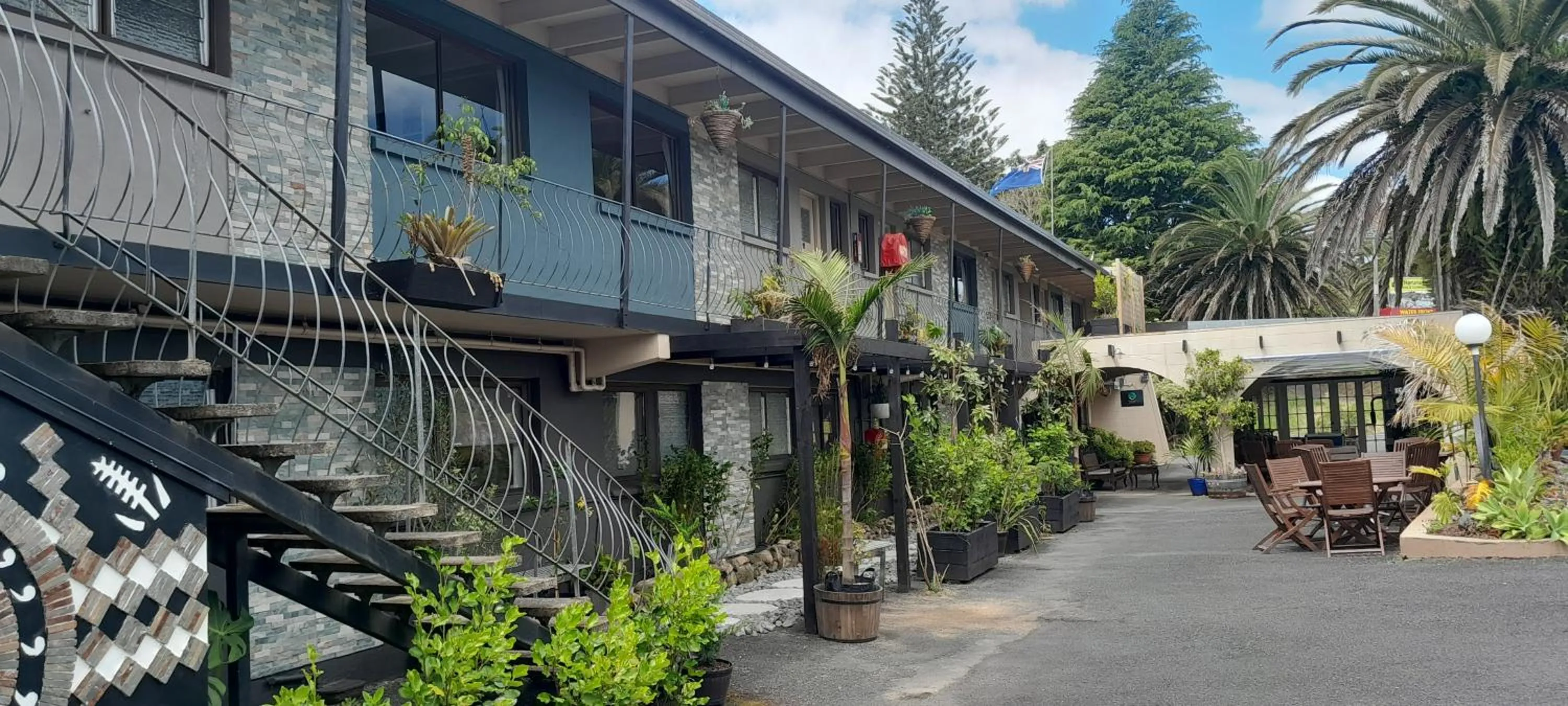 Property building in Waterfalls Estate - Motel & Campground