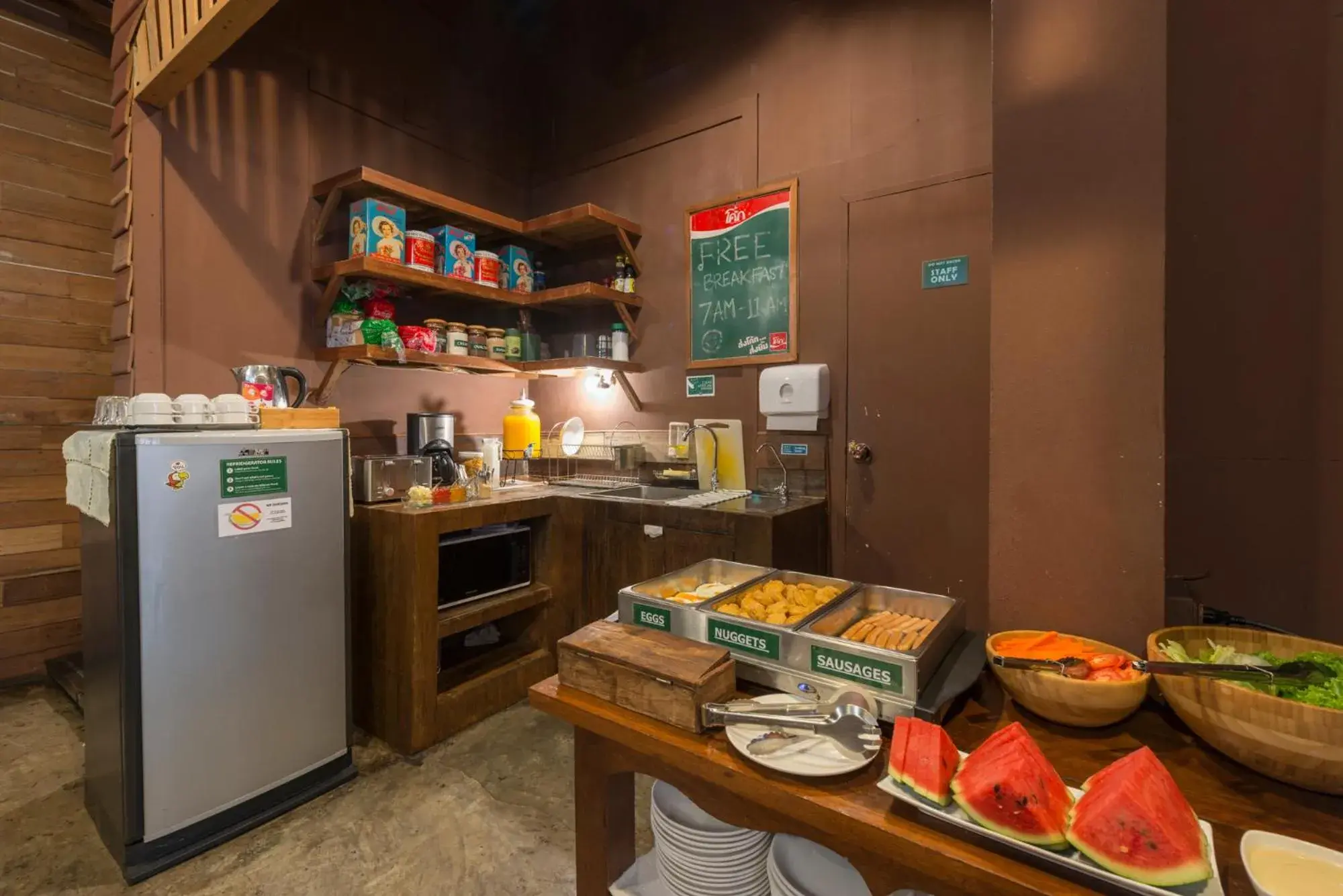 Breakfast in Suneta Hostel Khaosan Breakfast in Suneta Hostel Khaosan