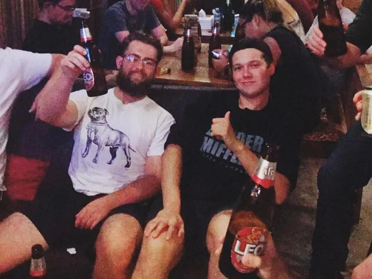 Alcoholic drinks in Suneta Hostel Khaosan