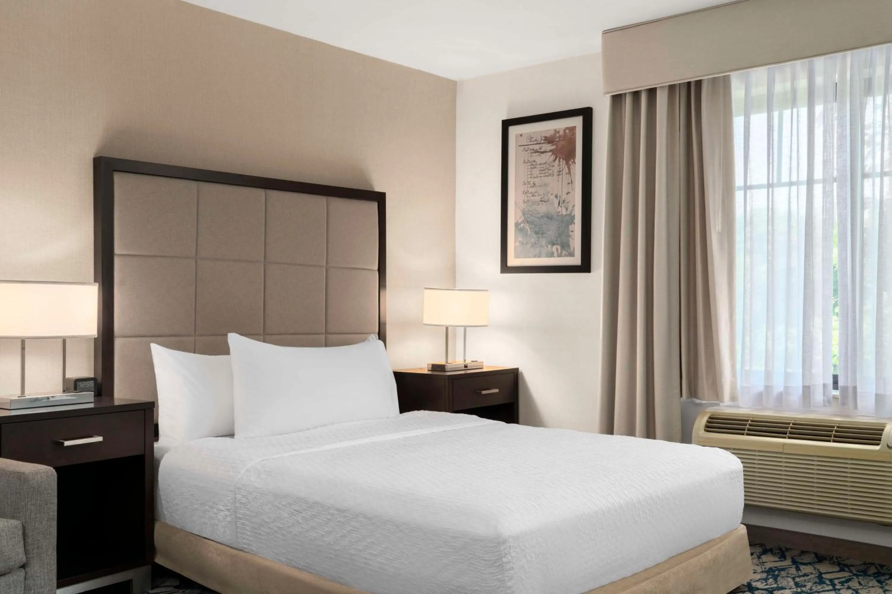 Bed in Homewood Suites by Hilton Boston Cambridge-Arlington, MA