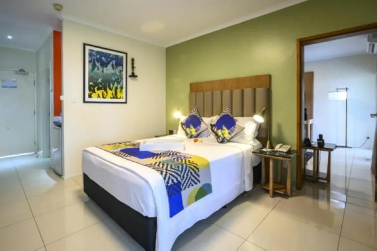 Bed in Heritage Park Hotel