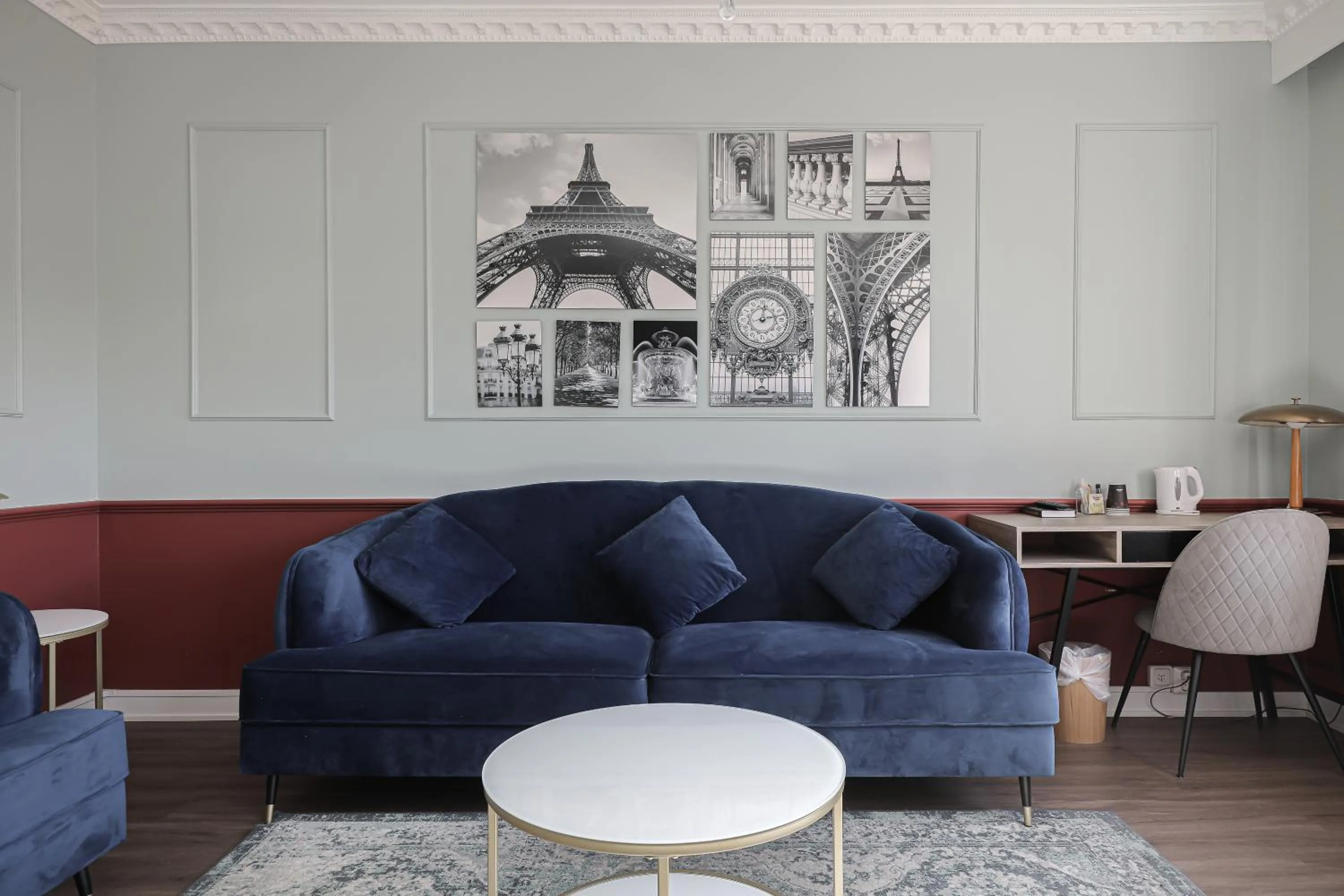 Living room in Hotell Arkad