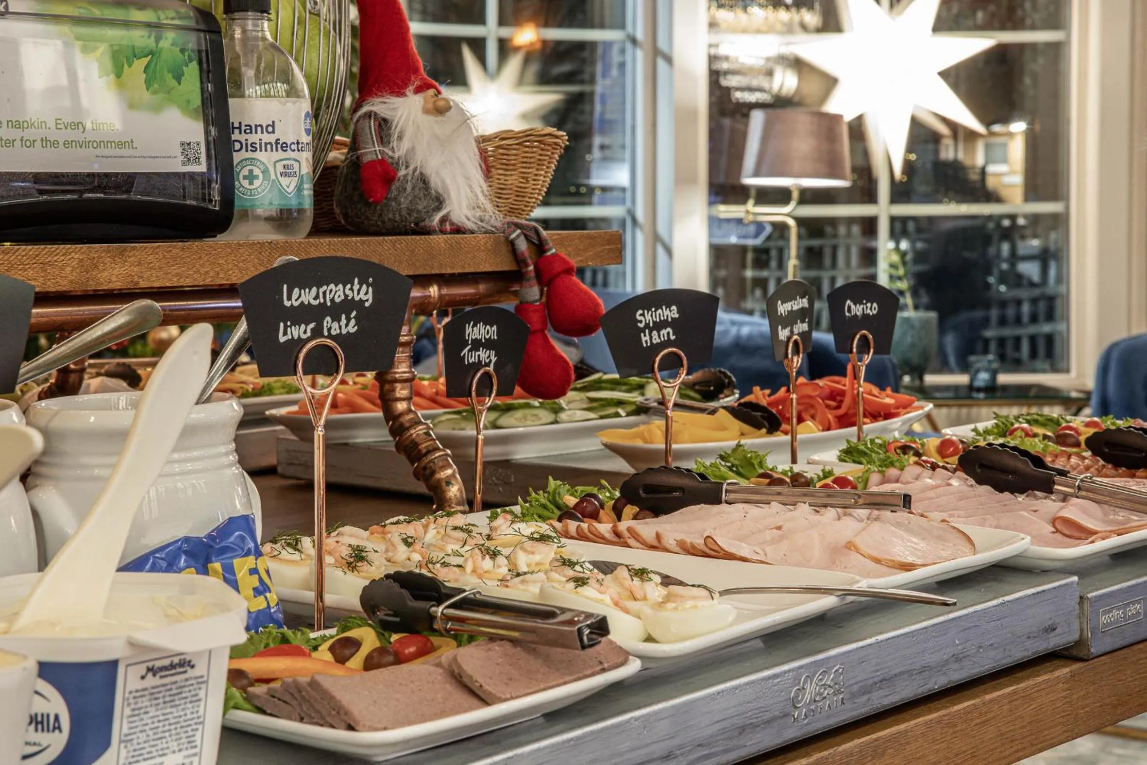 Food and drinks in Hotell Arkad