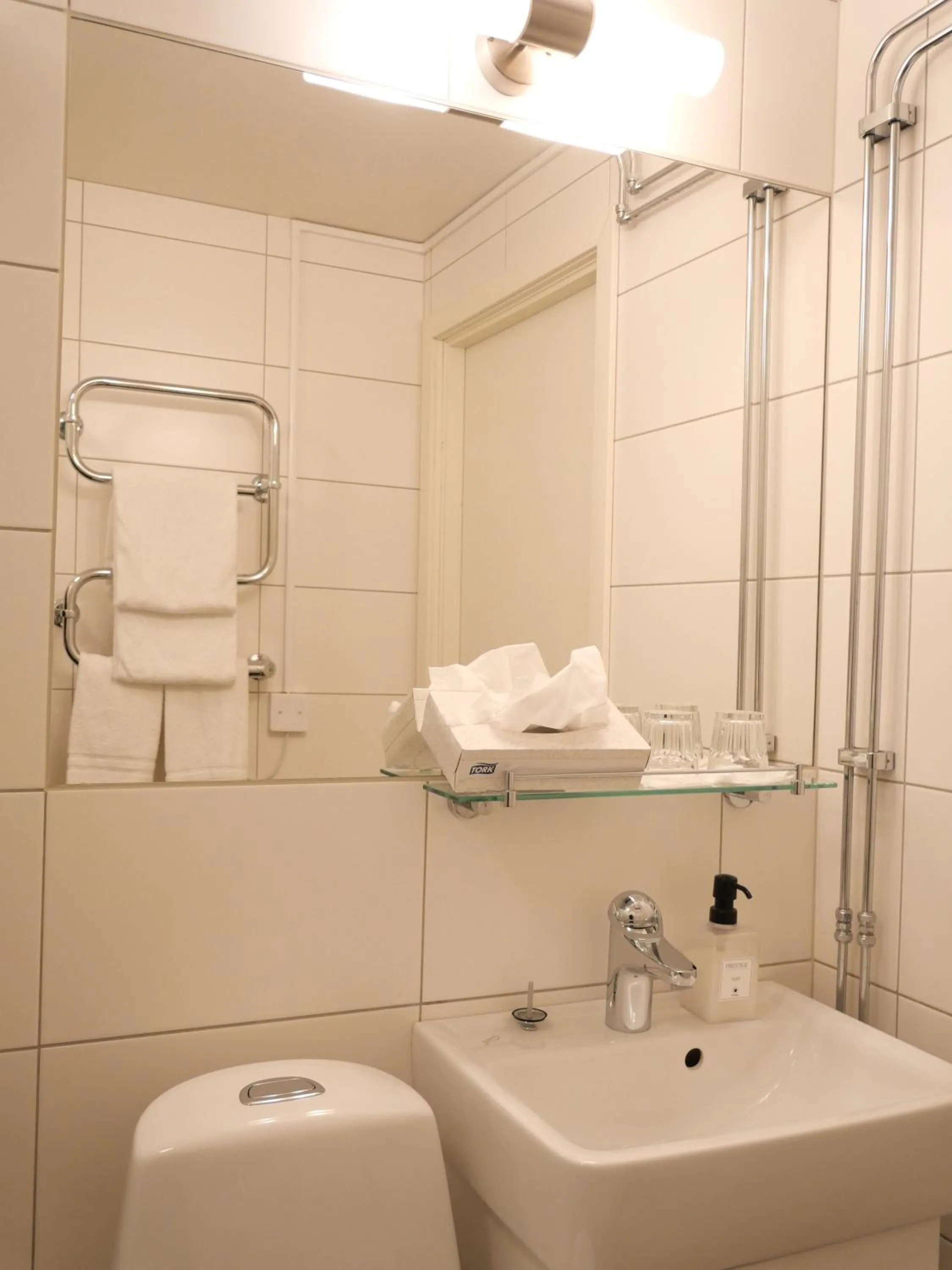 Bathroom in Hotell Arkad