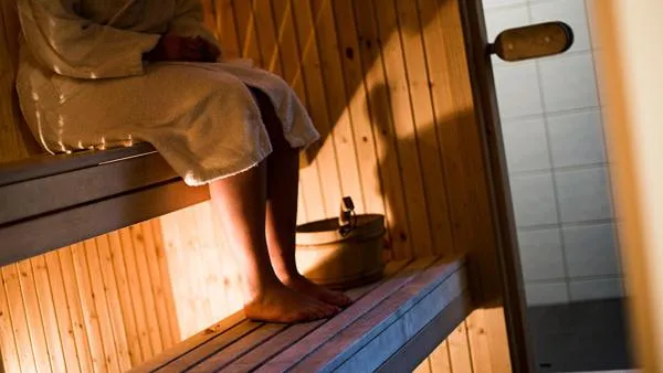 Sauna in Hotell Arkad