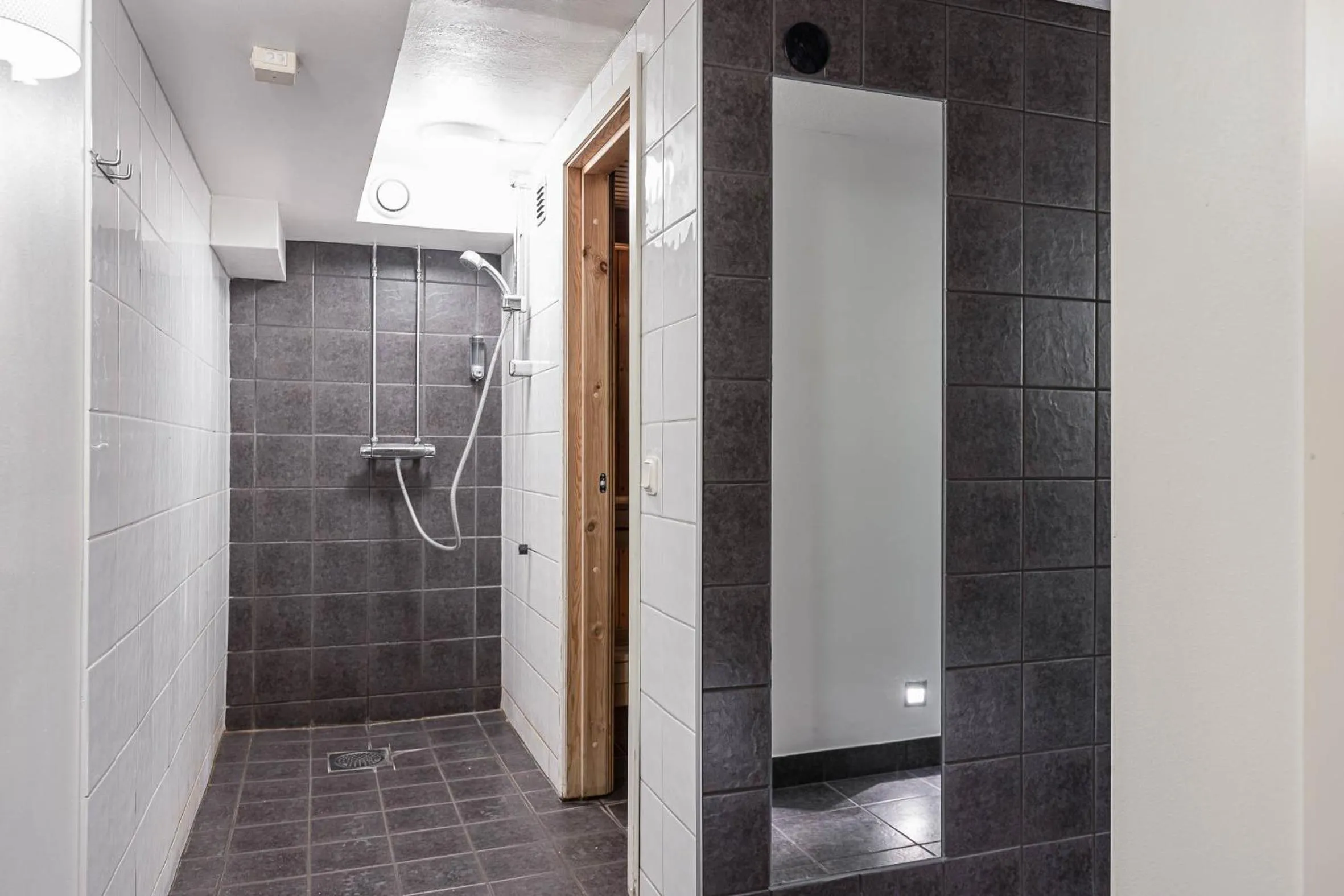 Shower in Hotell Arkad