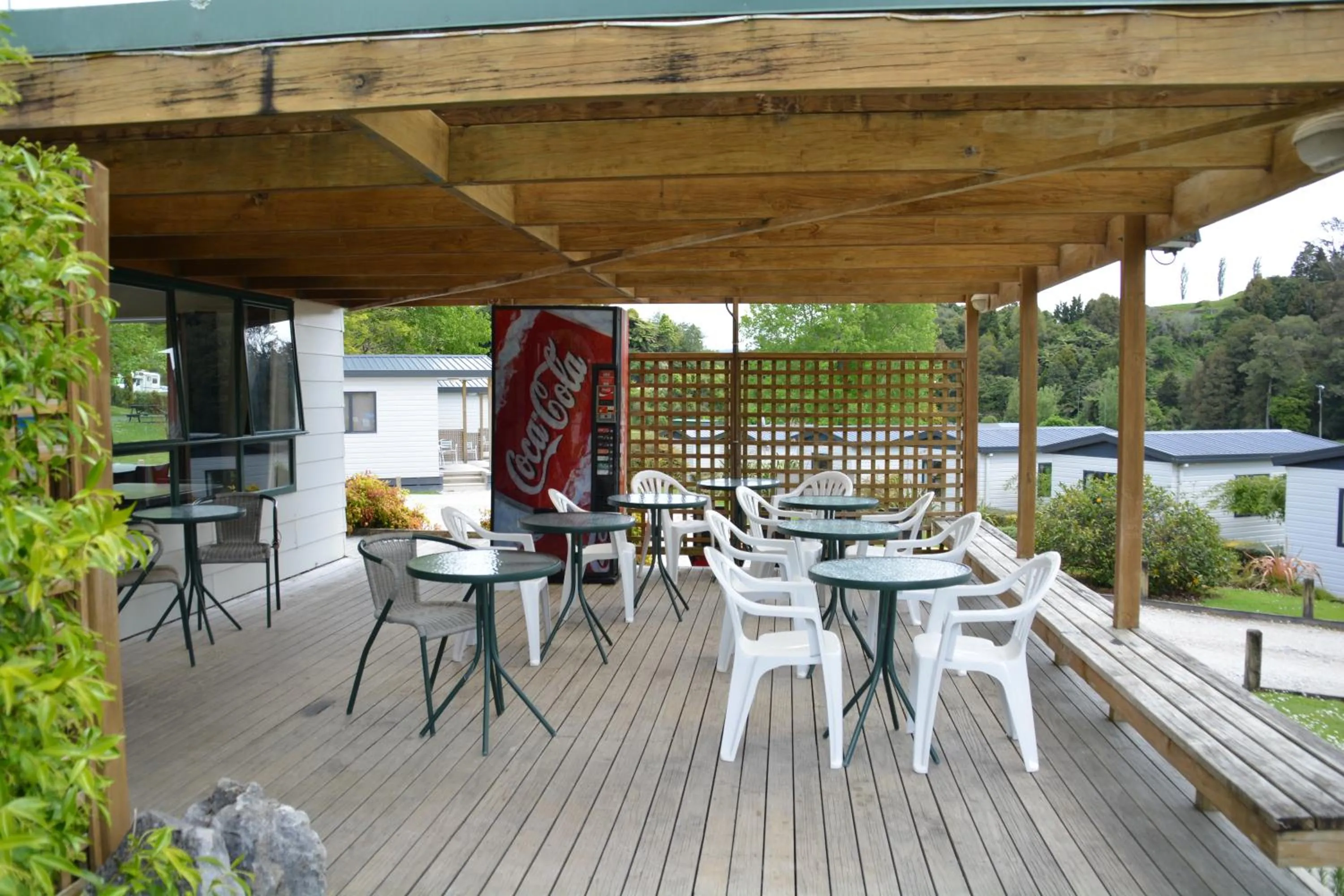 Patio in Waitomo TOP 10 Holiday Park