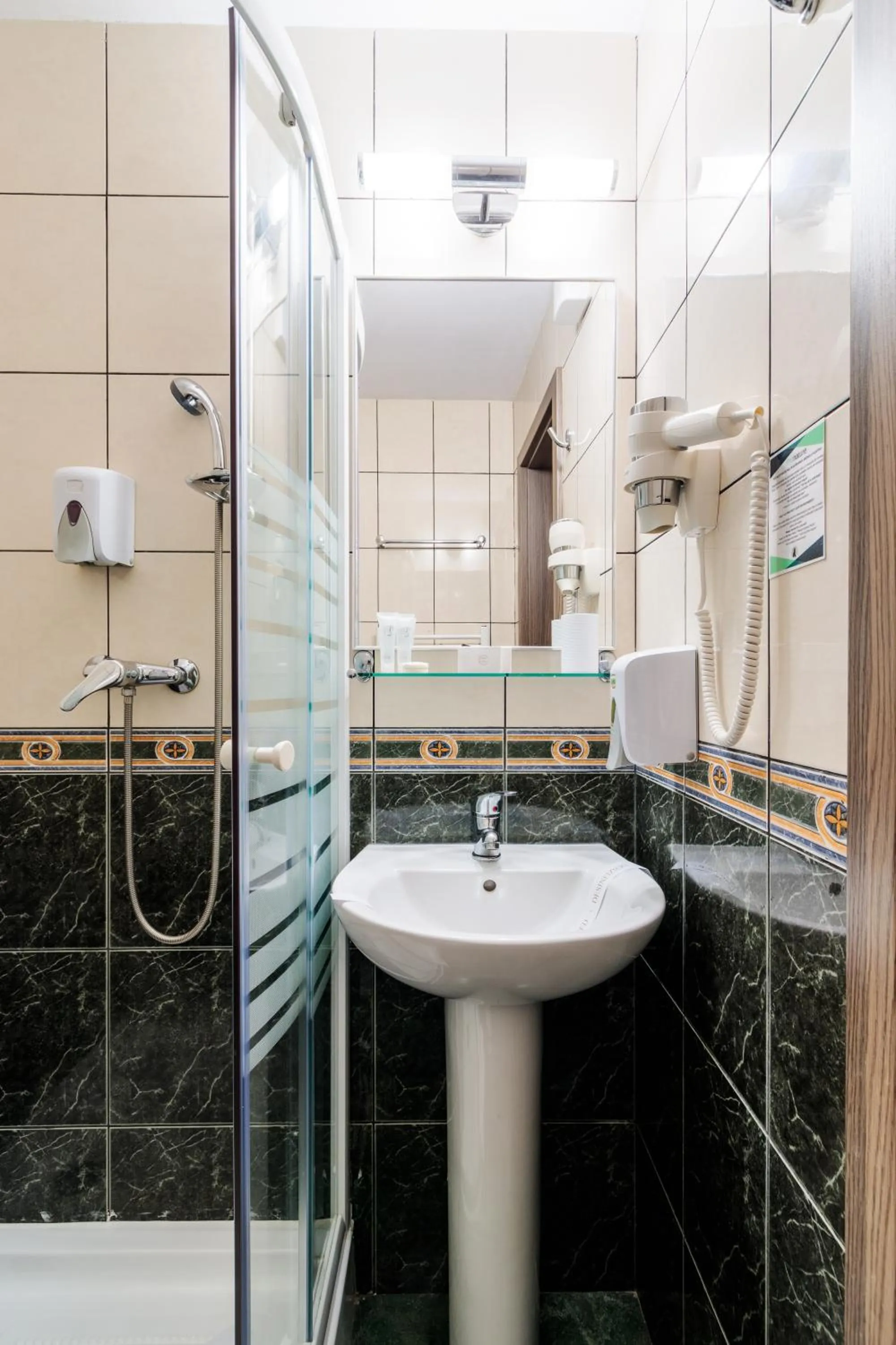 Bathroom in Hotel Orizont Cozia