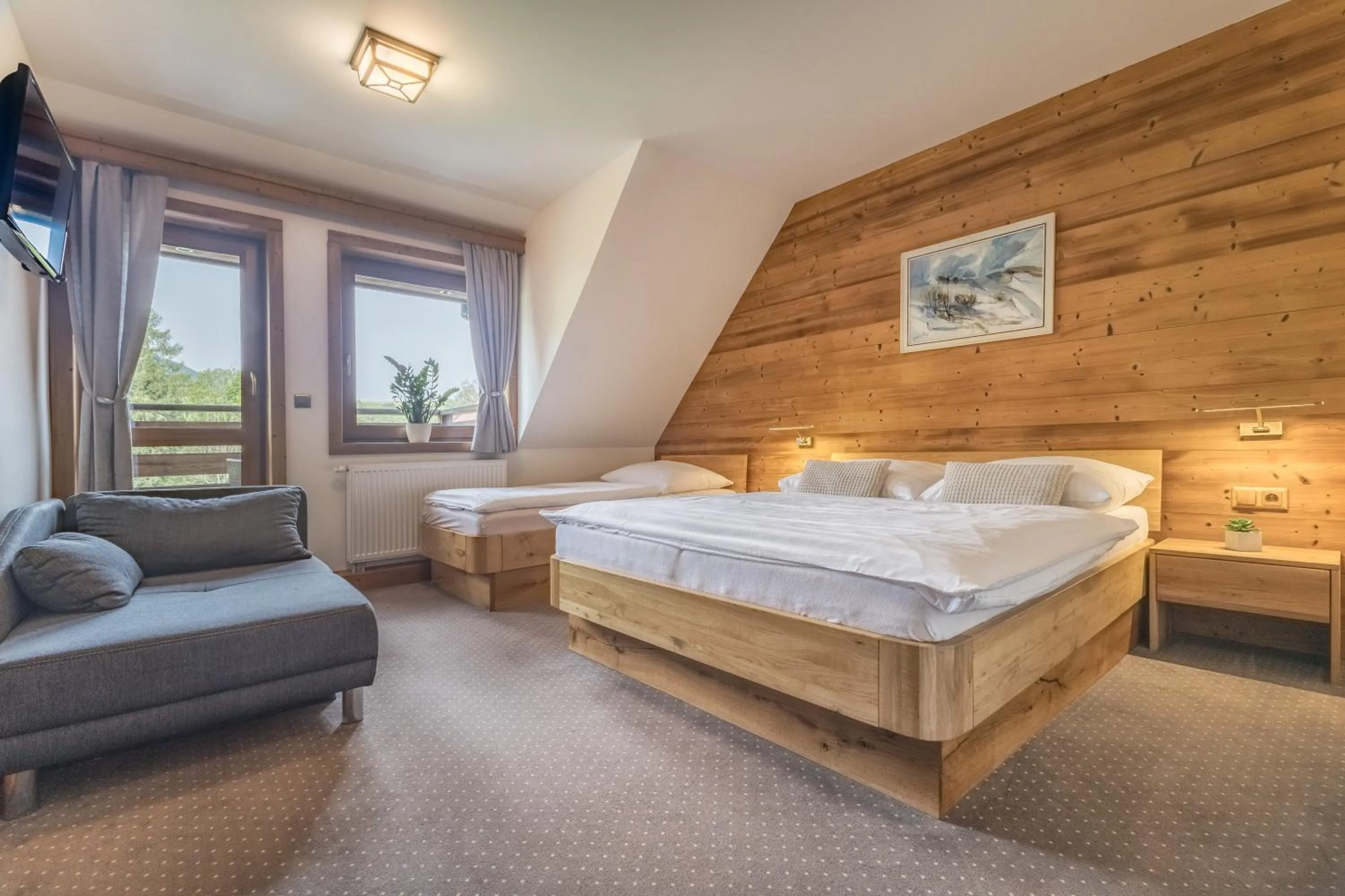 Deluxe Triple Room in Penzión Michal