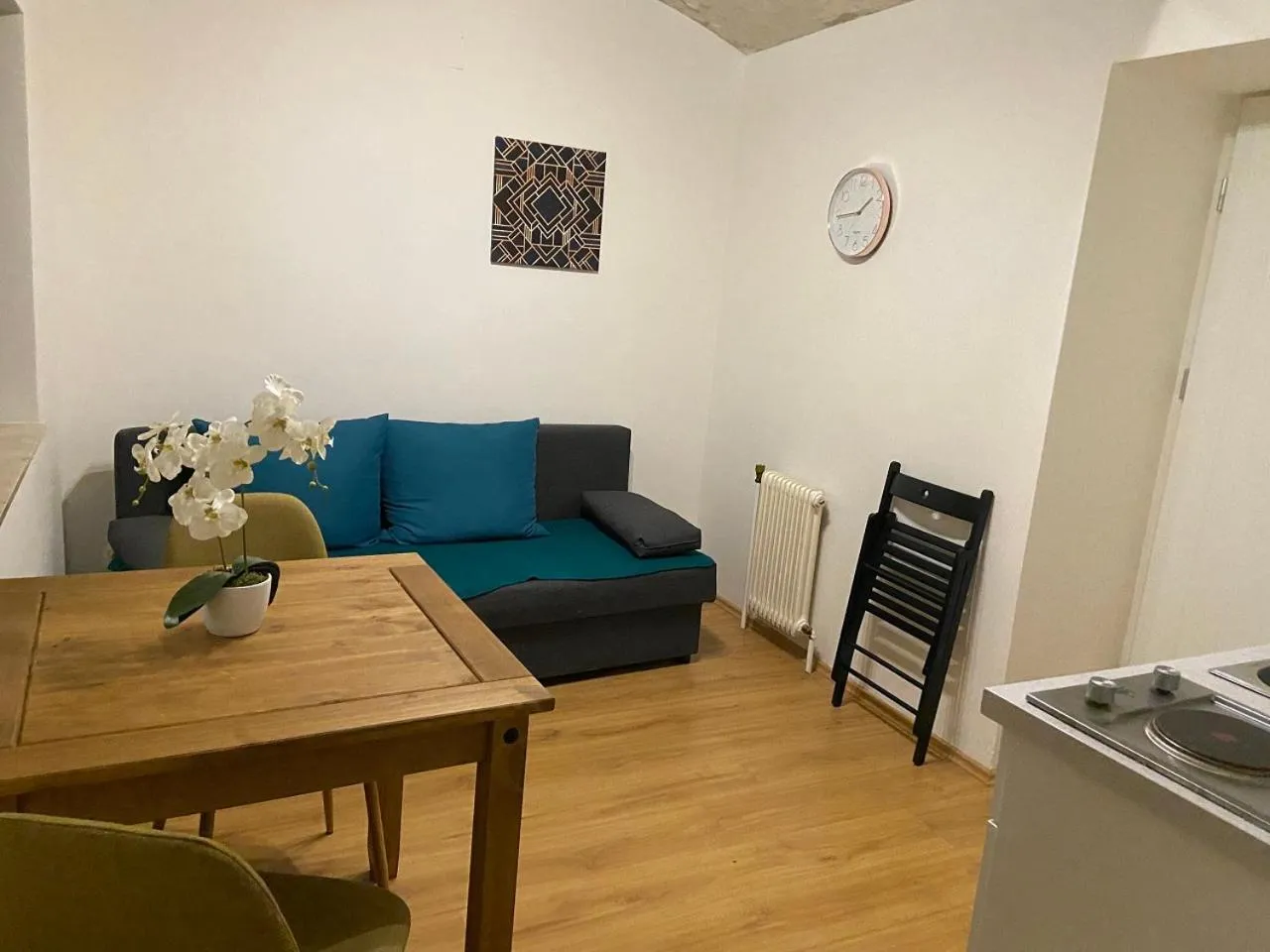 Seating area in Schottenring City Stock Exchange Apartments