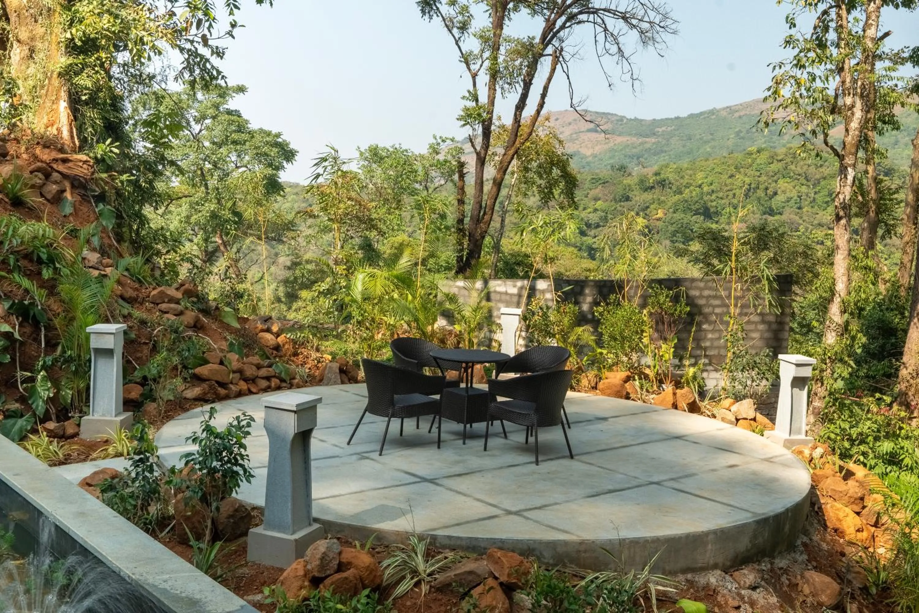 Garden in Ayatana Coorg