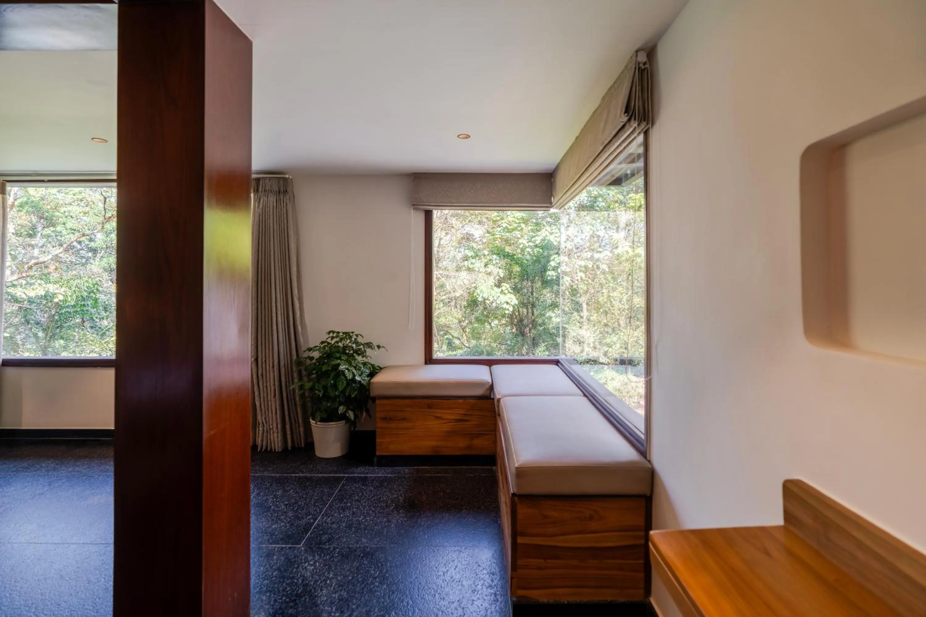 Bed in Ayatana Coorg