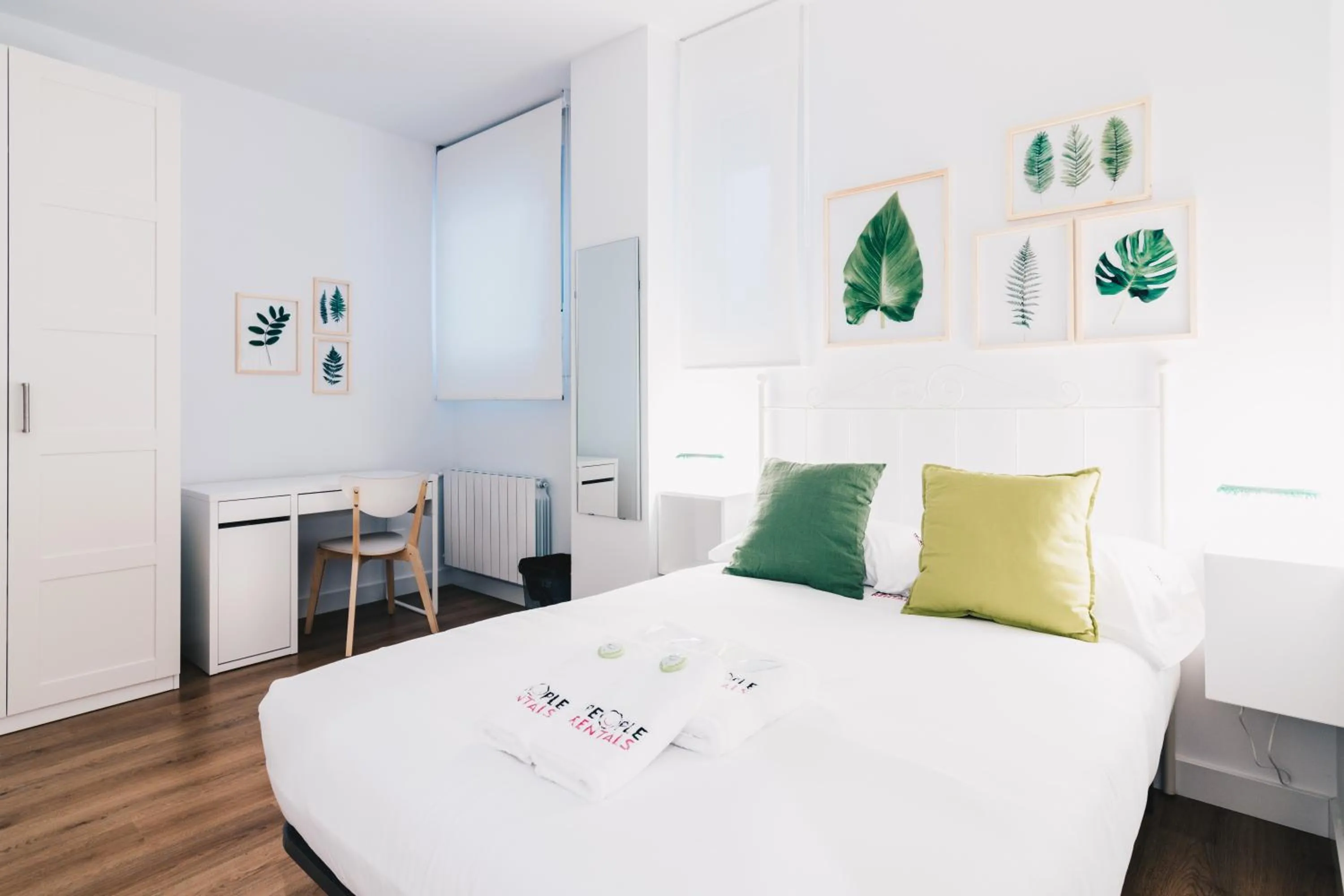 Bed in Bilbao Home Apartment by People Rentals