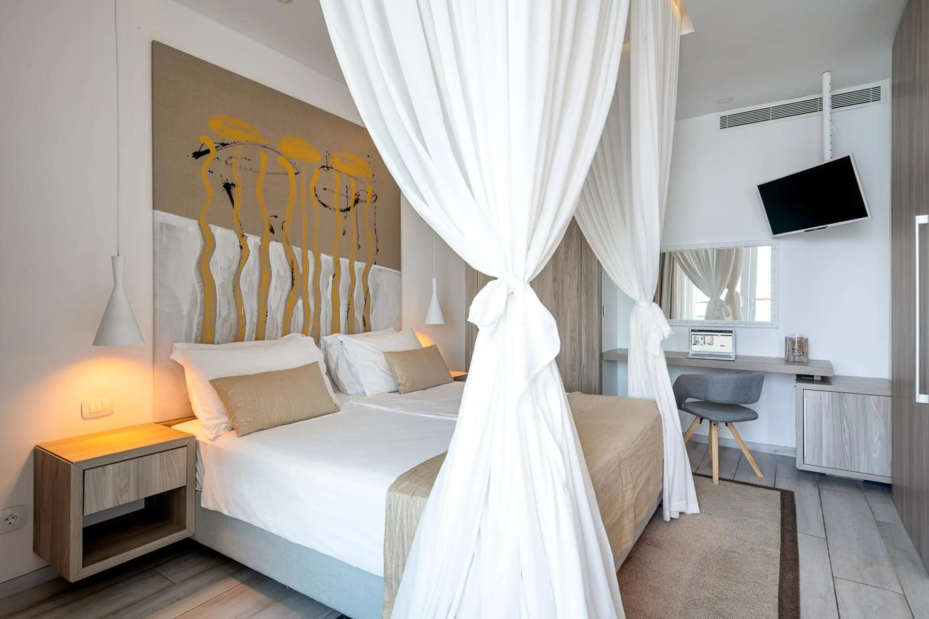 Bedroom, Bed in Hotel Cavtat