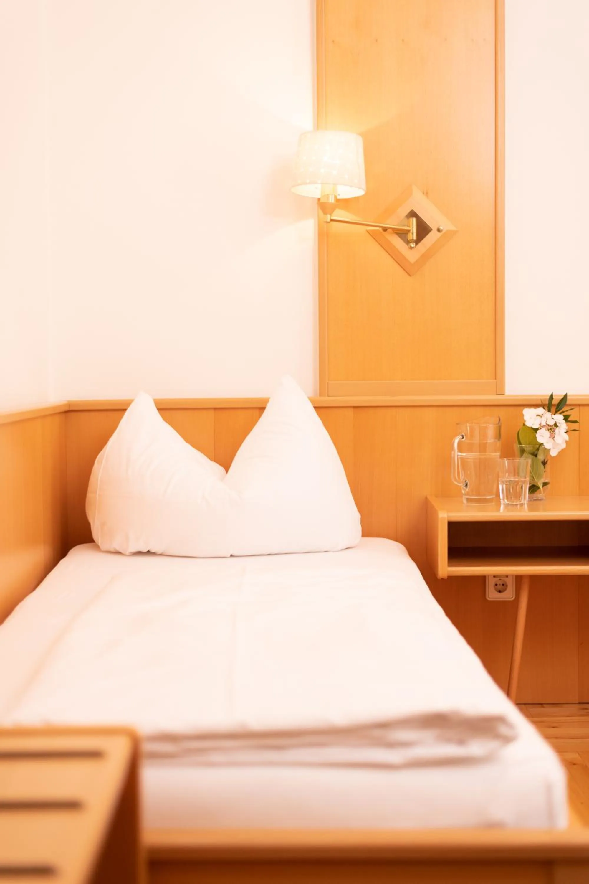 Photo of the whole room, Bed in Hotel Liebetegger-Klagenfurt