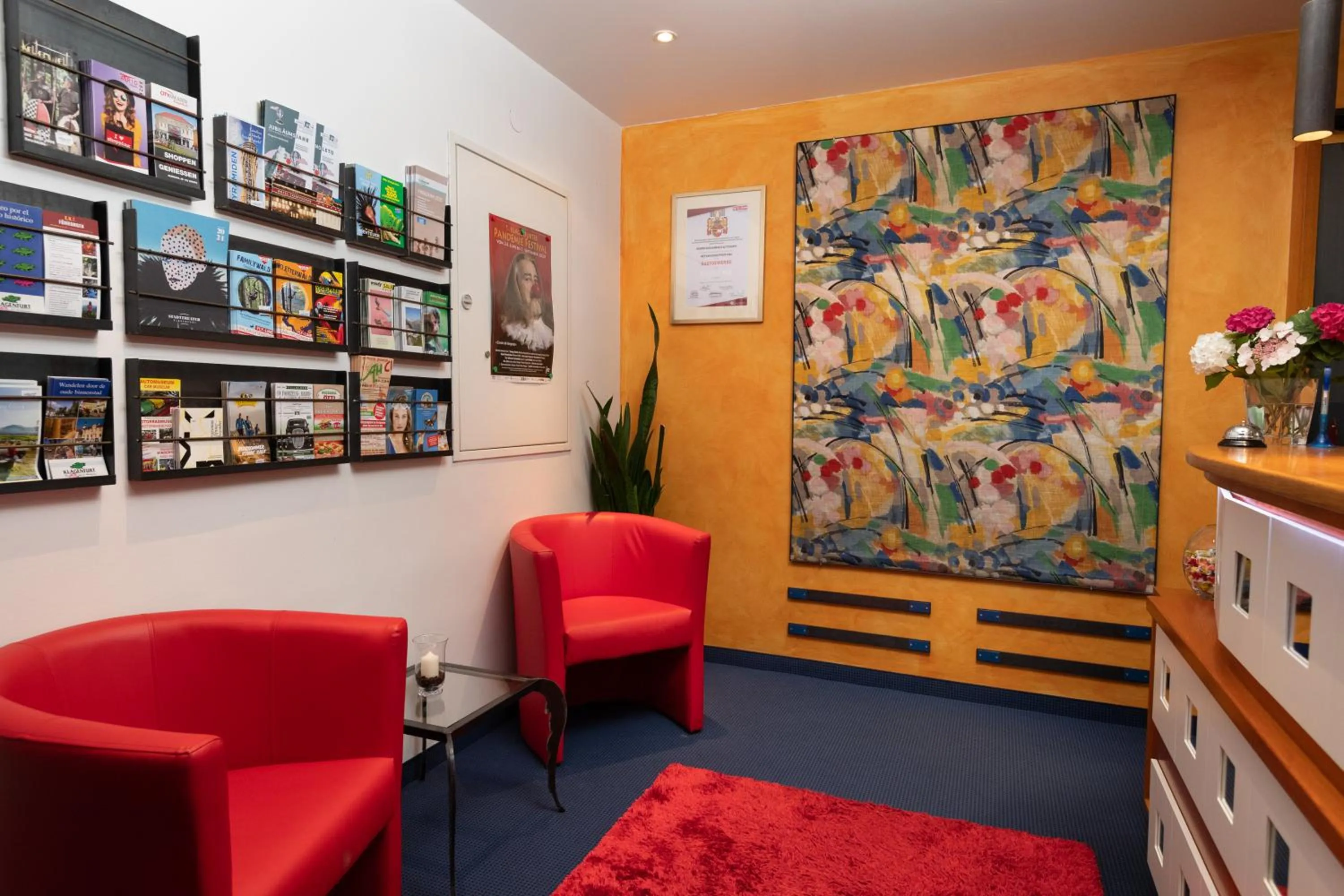 Lobby or reception in Hotel Liebetegger-Klagenfurt