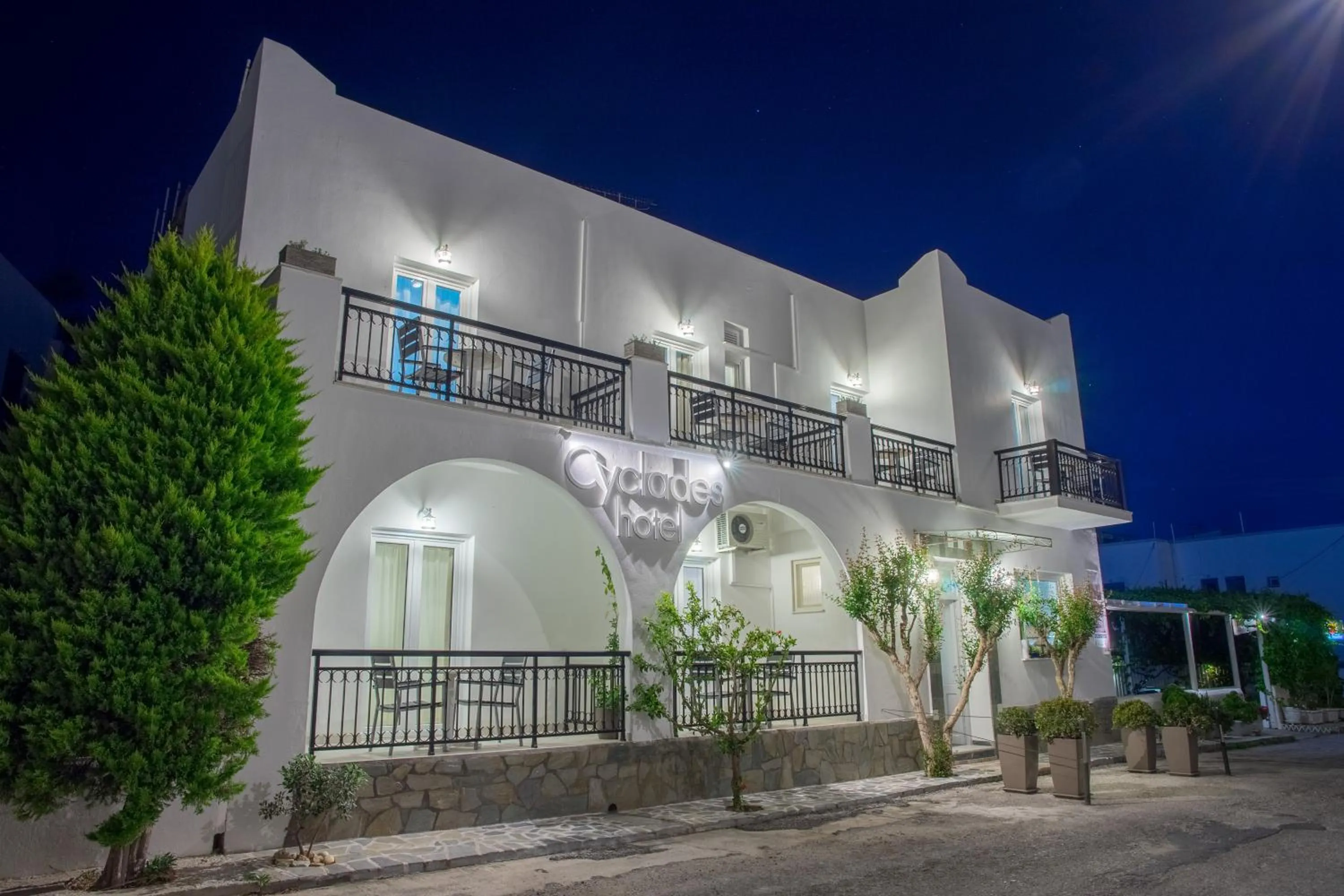 Property building in Hotel Cyclades