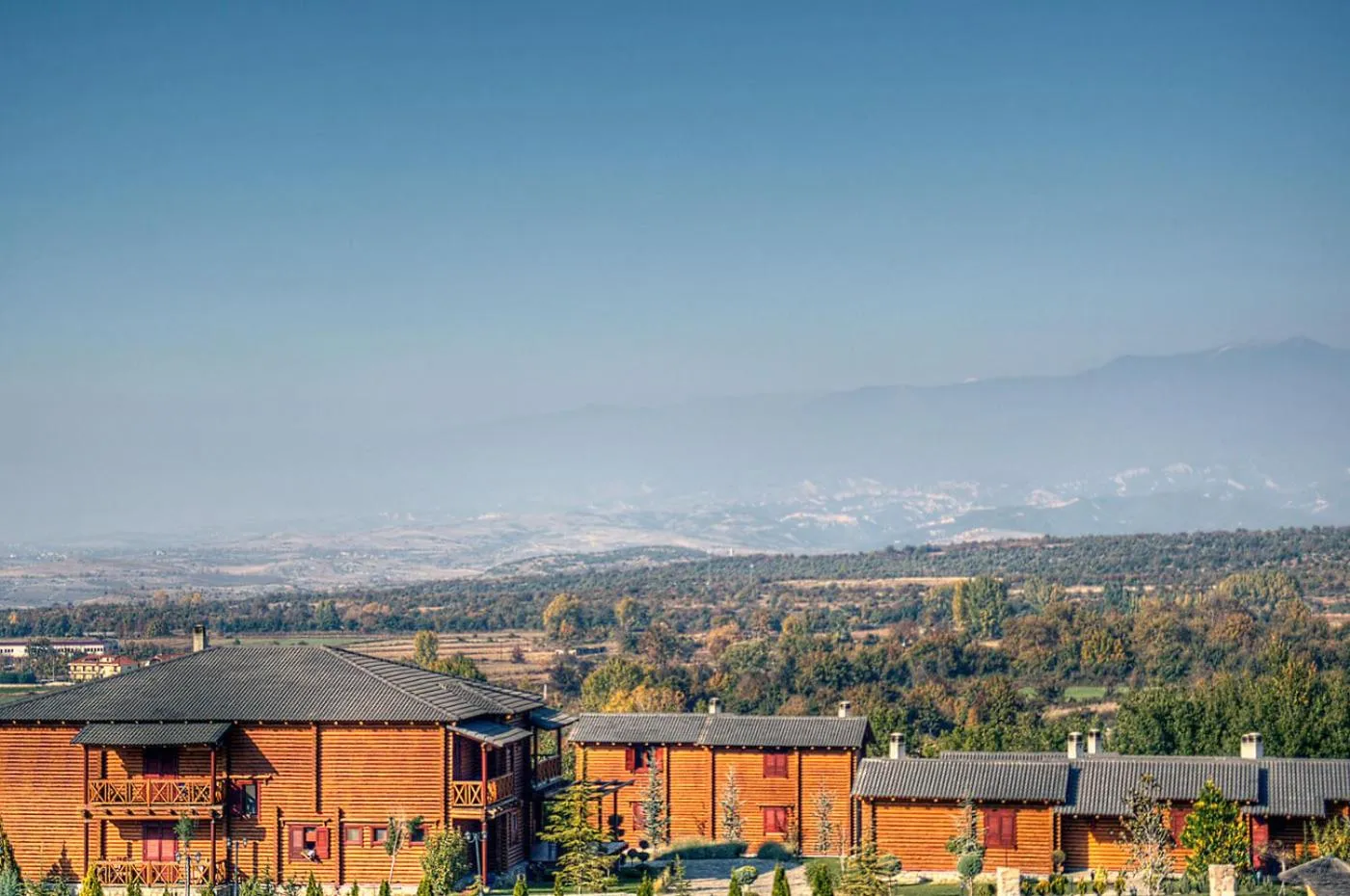 Bird's eye view in To Xilino Chorio