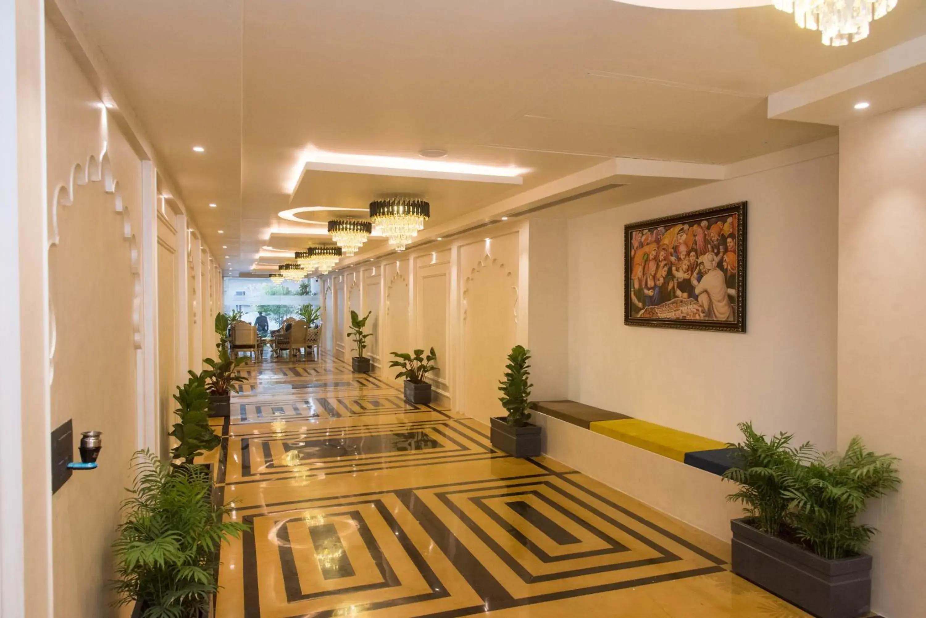 Lobby or reception in Raghu Mahal Hotel Lobby or reception in Raghu Mahal Hotel