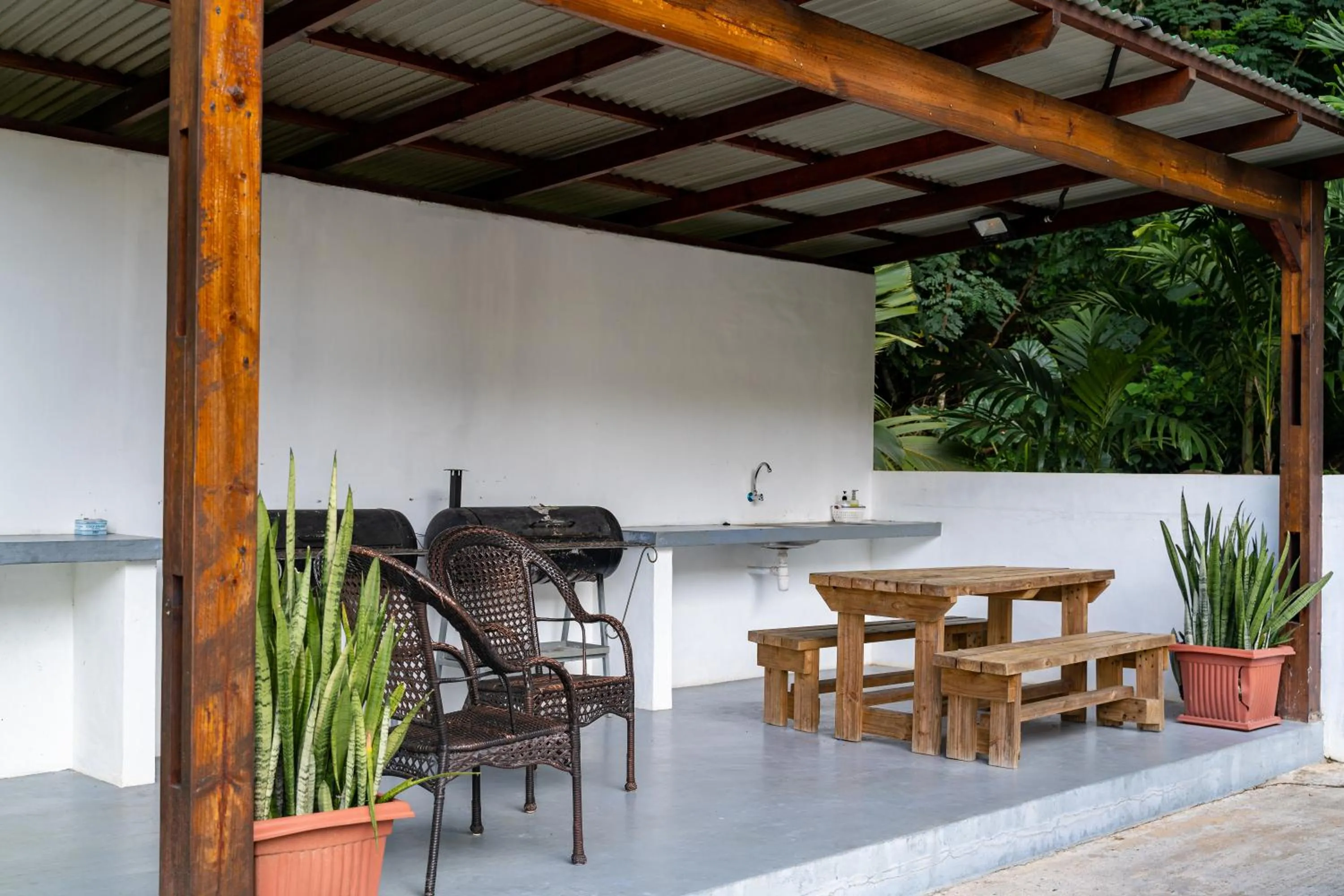 BBQ facilities in Kanasuk Self catering Apartments