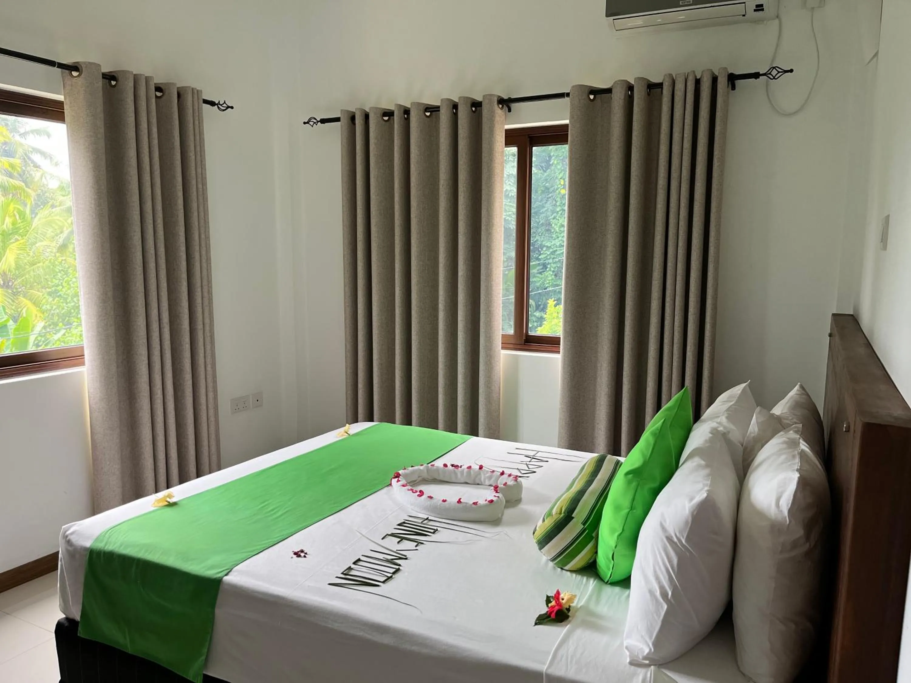 Bed in Kanasuk Self catering Apartments