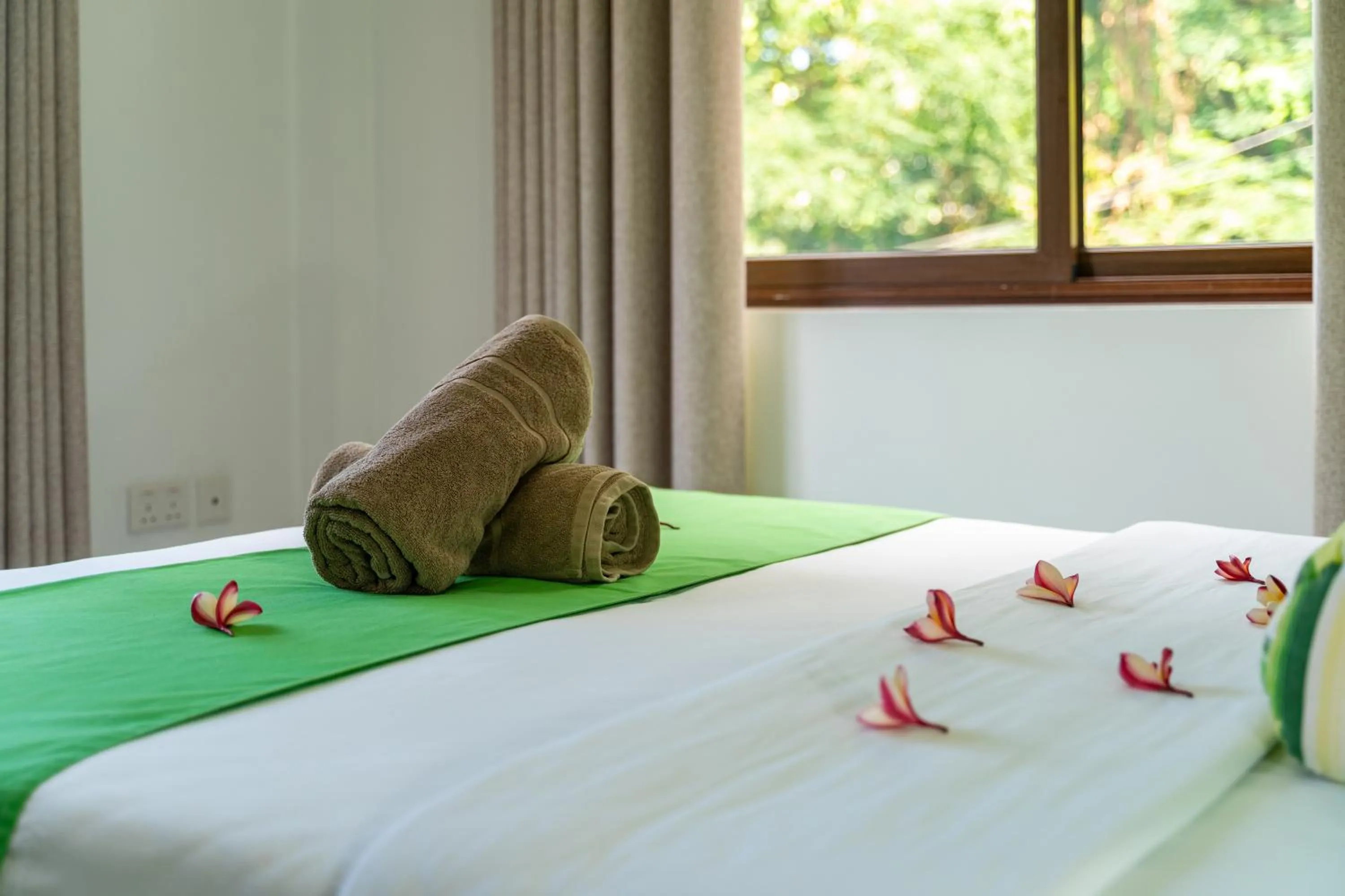 Bed in Kanasuk Self catering Apartments