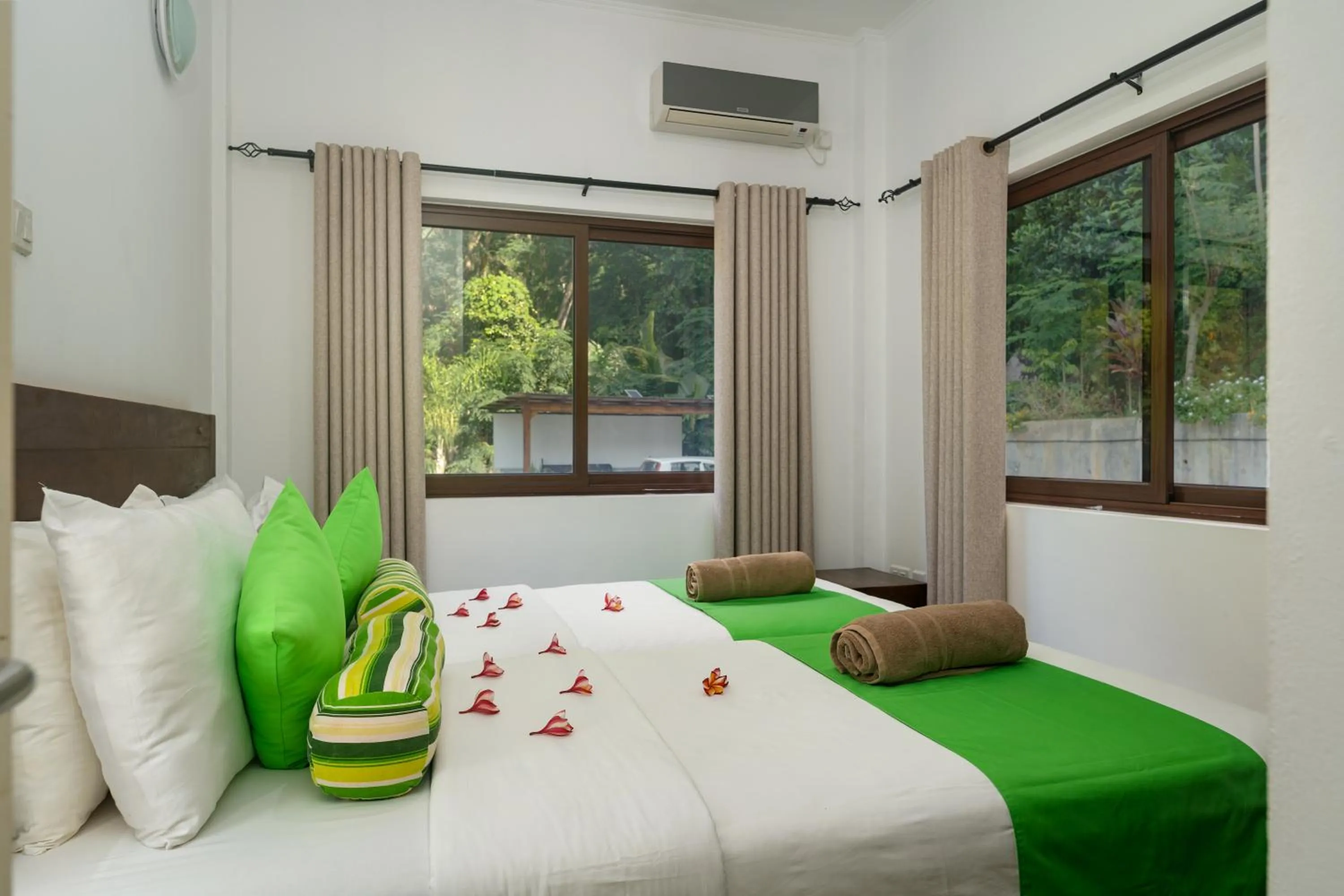 Bed in Kanasuk Self catering Apartments