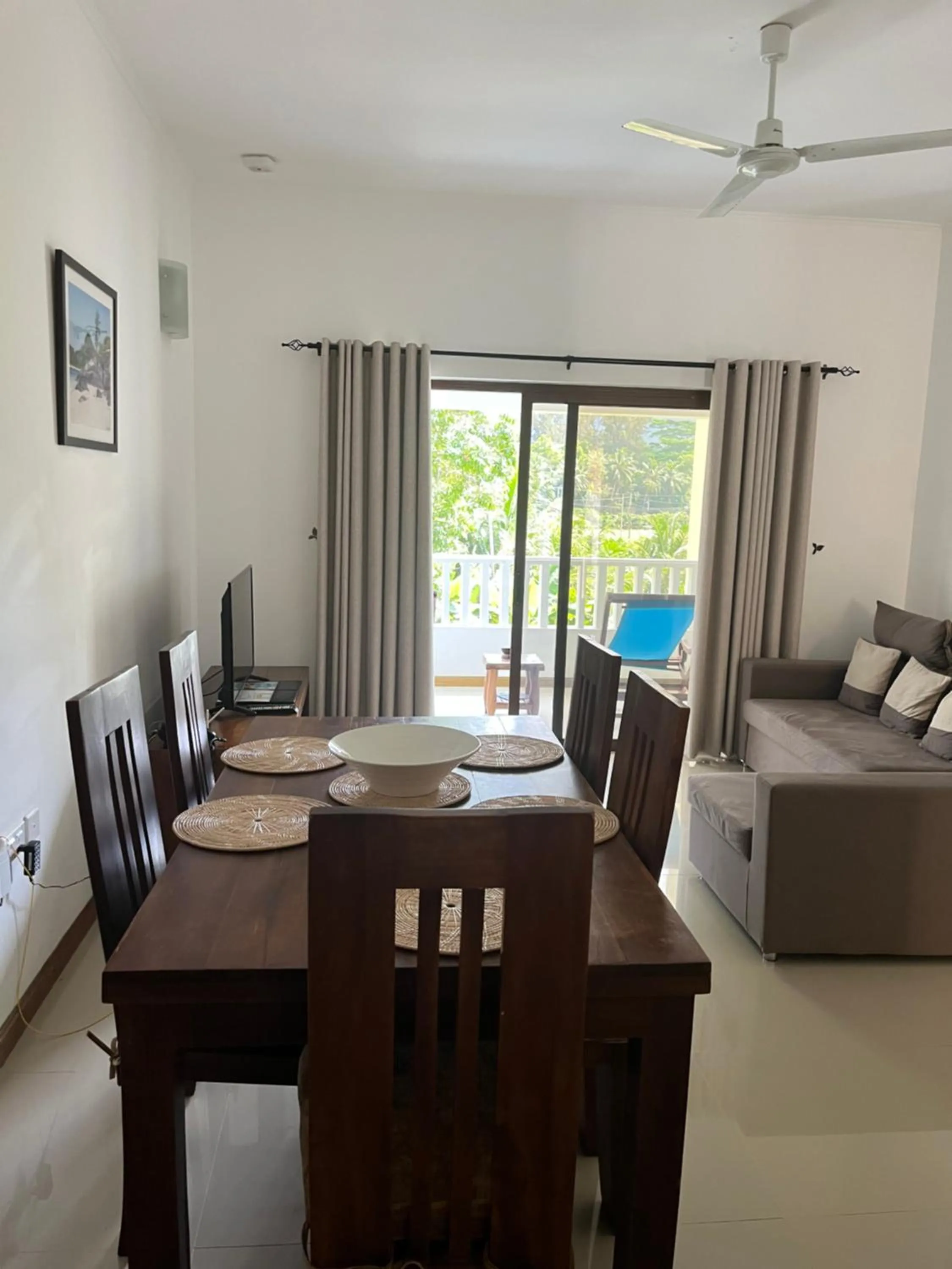 Seating area in Kanasuk Self catering Apartments
