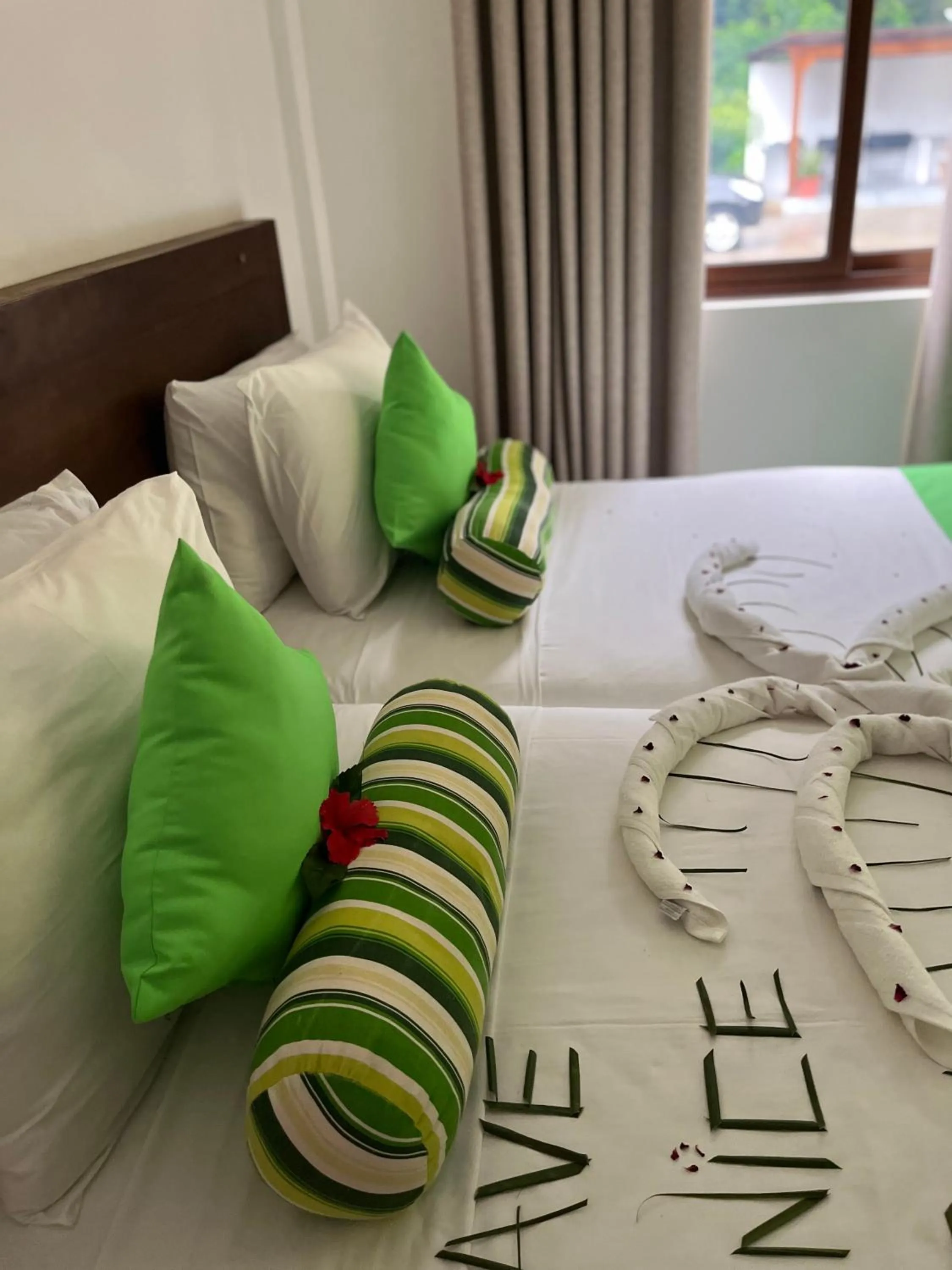 Bed in Kanasuk Self catering Apartments