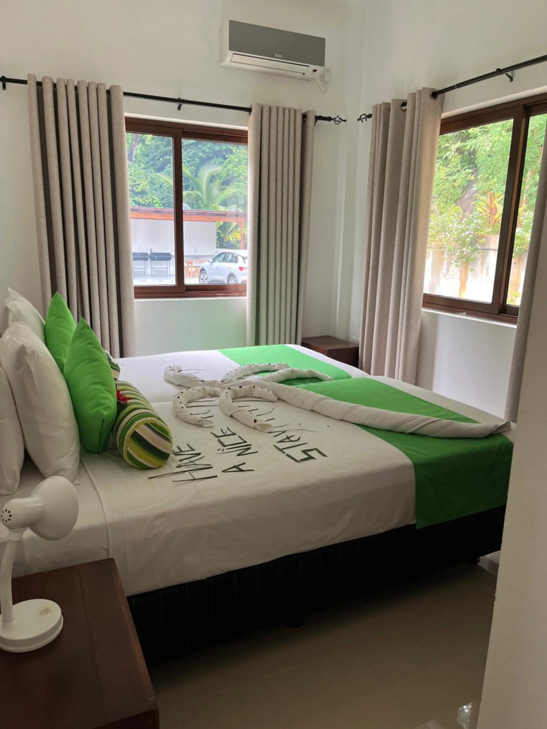 Bed in Kanasuk Self catering Apartments