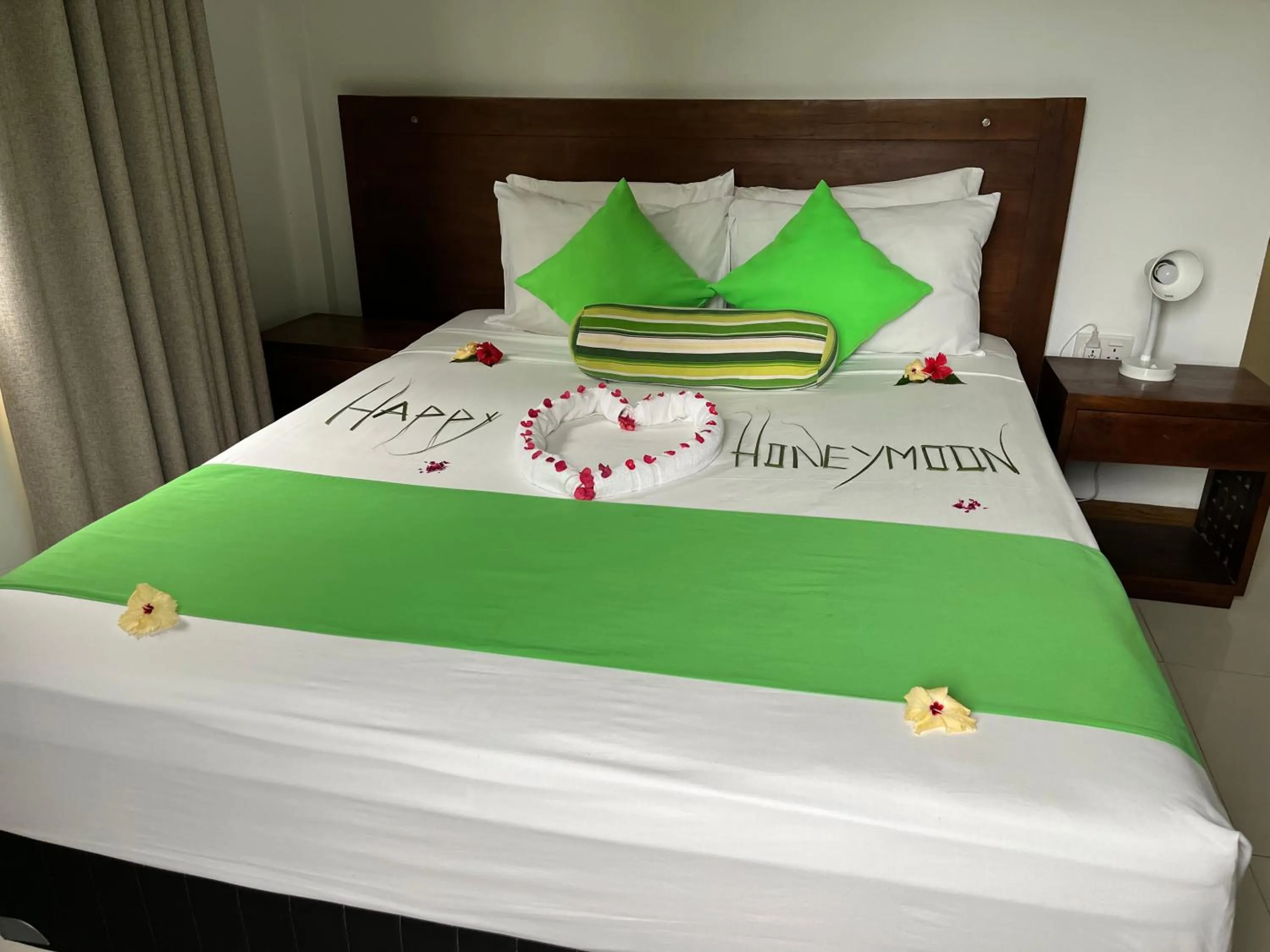 Bed in Kanasuk Self catering Apartments