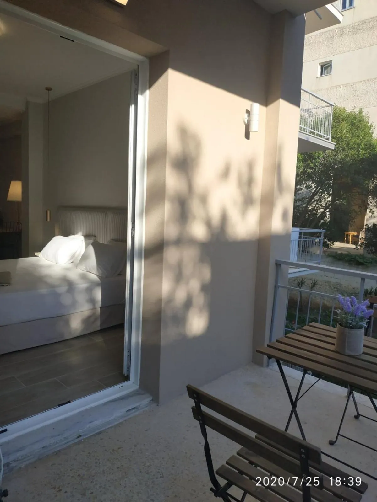 Balcony/Terrace, Bed in Lilly Apartments