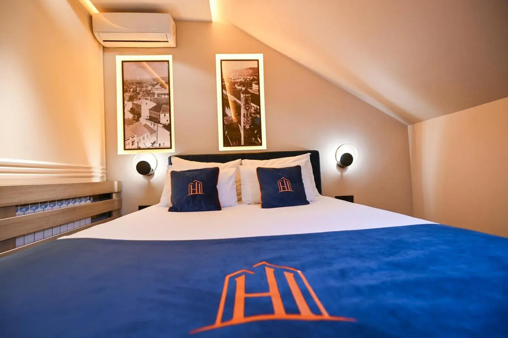 Bedroom, Bed in Hotel Ideja Bedroom, Bed in Hotel Ideja