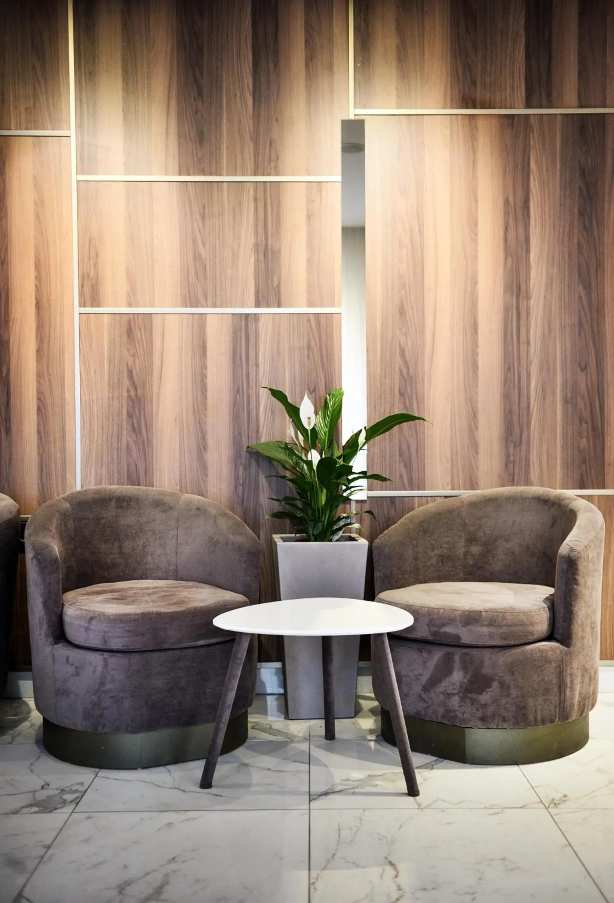 Lobby or reception in Hotel Ideja Lobby or reception in Hotel Ideja