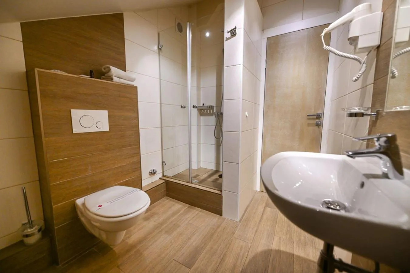 Bathroom in Hotel Ideja