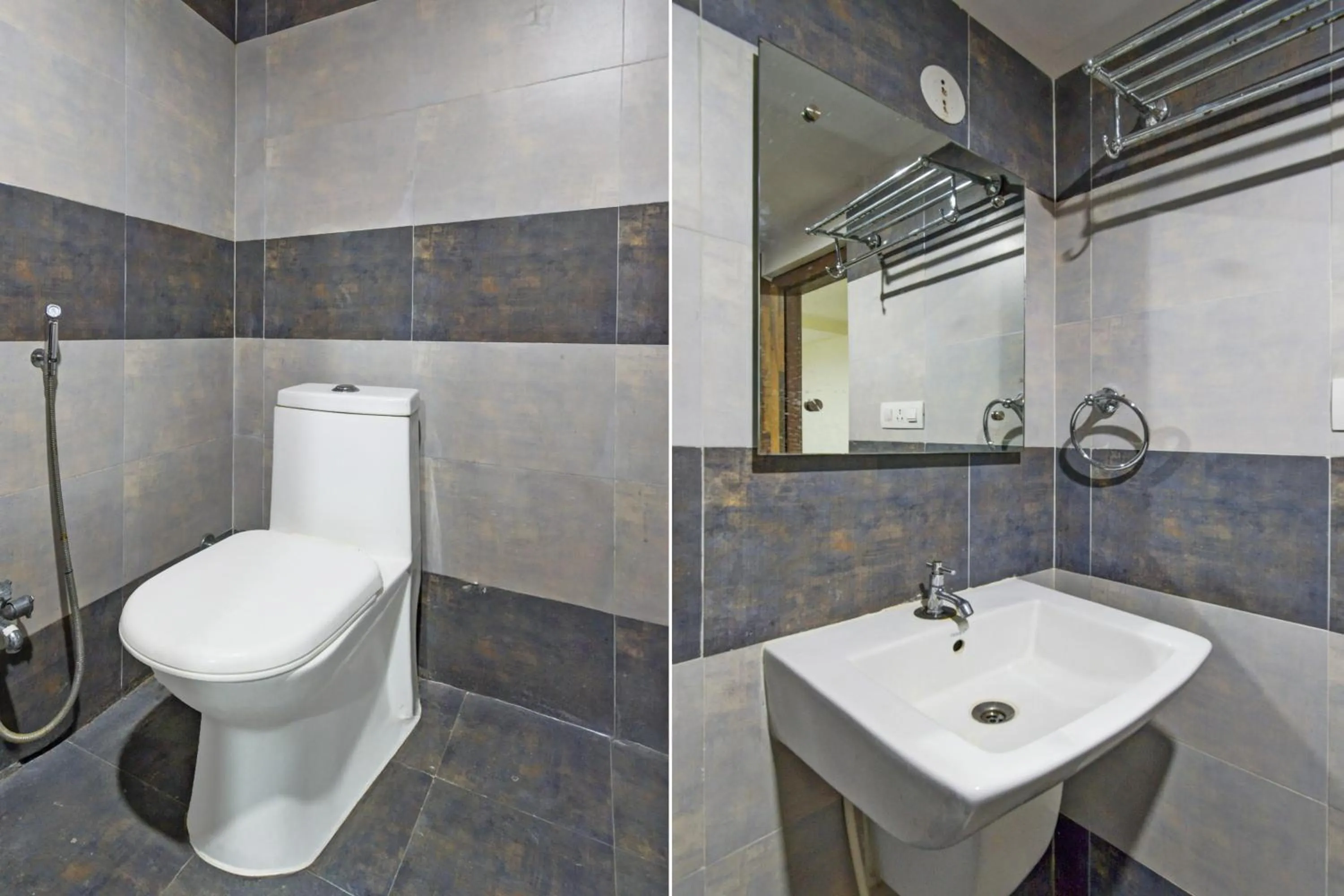 Bathroom in Super Townhouse Vanasthalipuram Formerly Hotel Surabhi