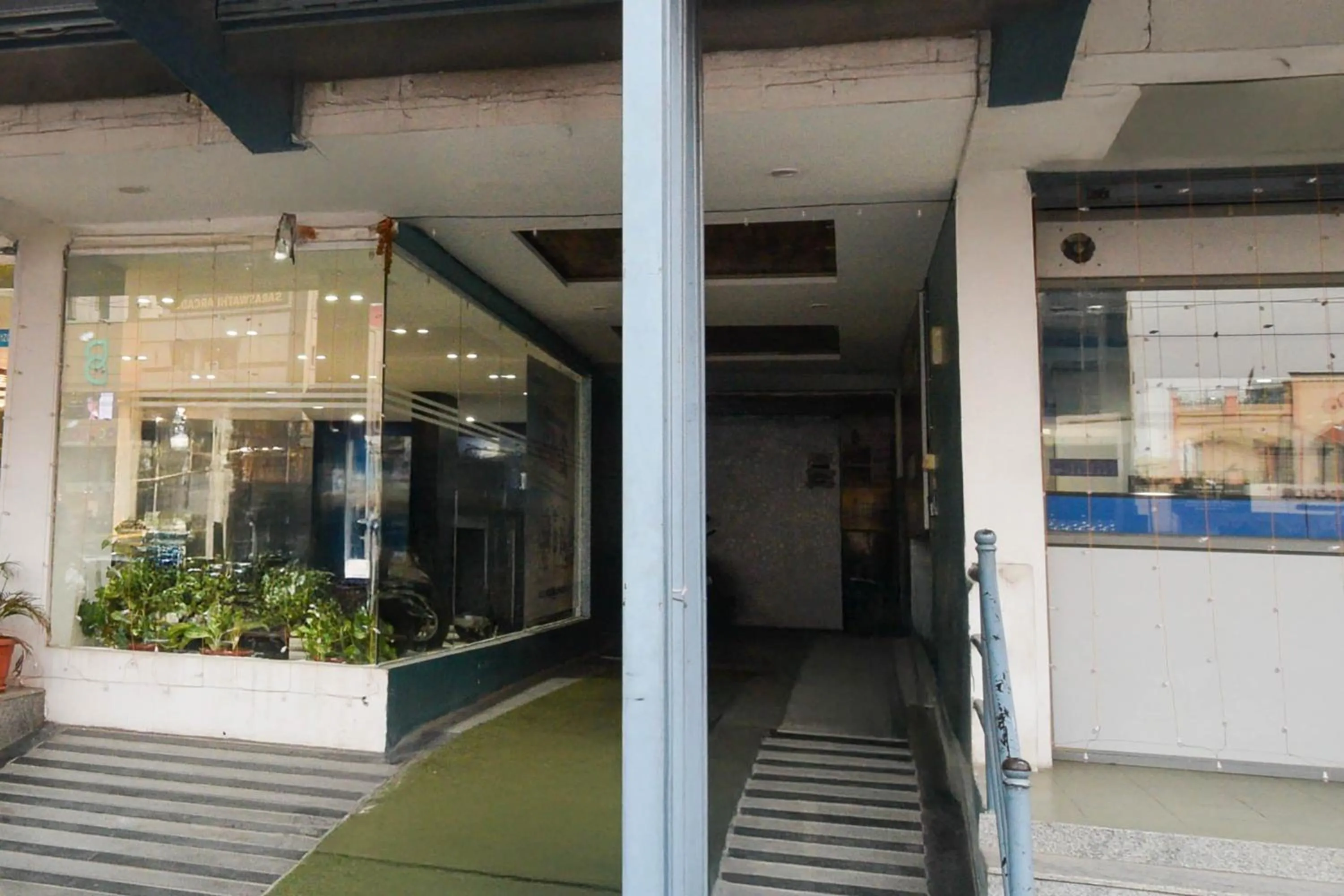 Facade/entrance in Collection O Hotel Surabhi