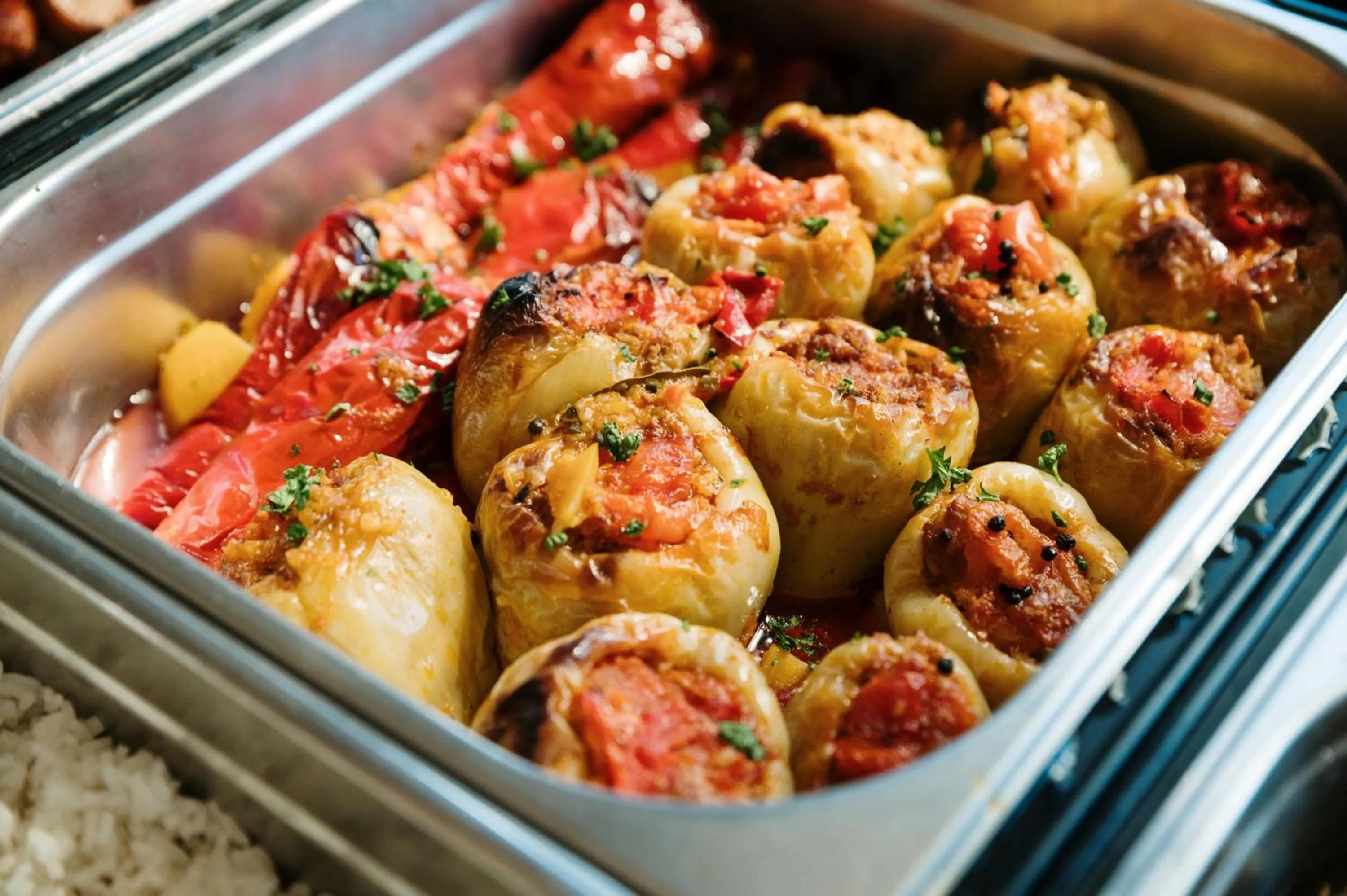 Food in Hotel Slavija