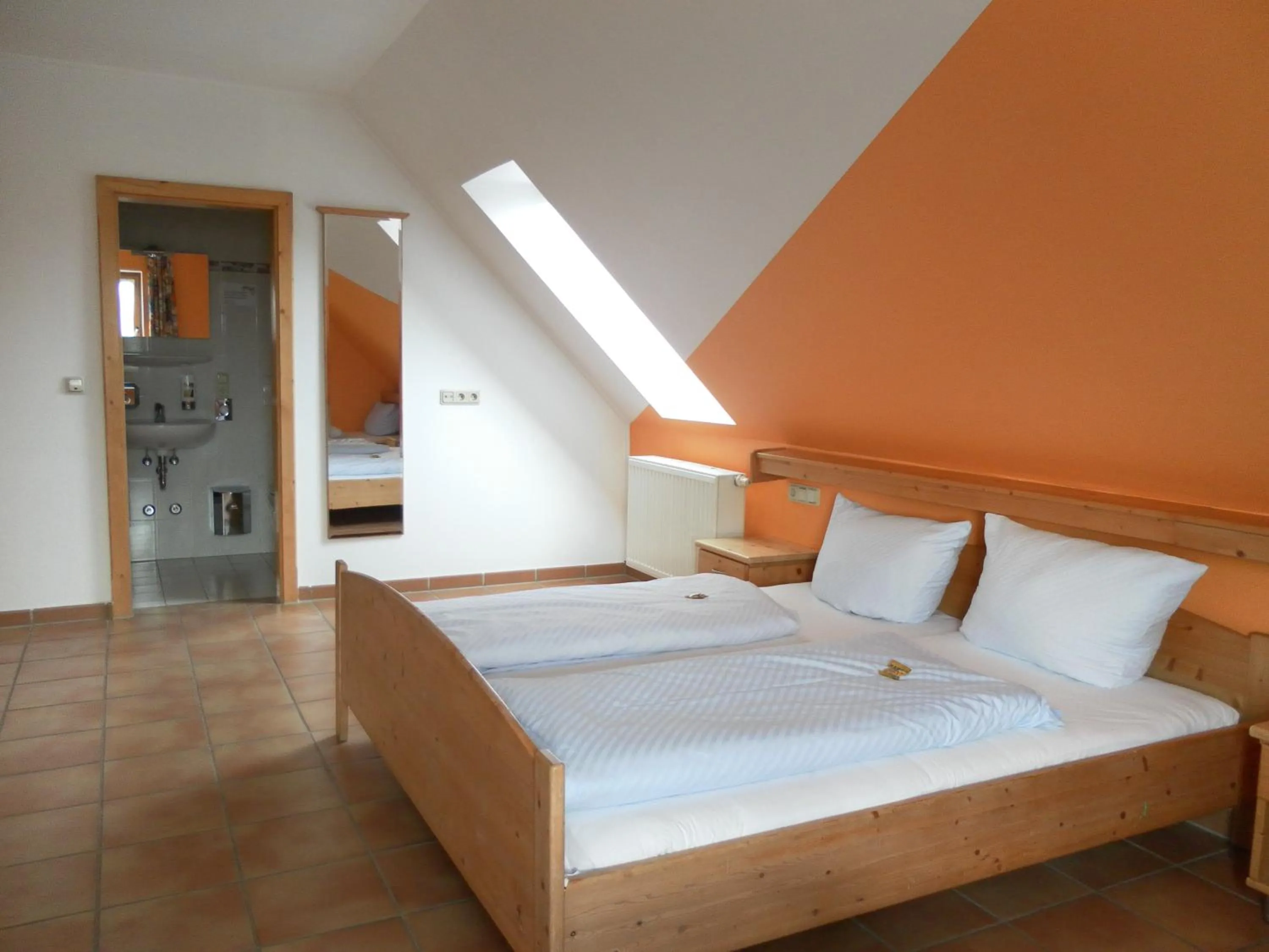 Bed in Landgasthof Asum
