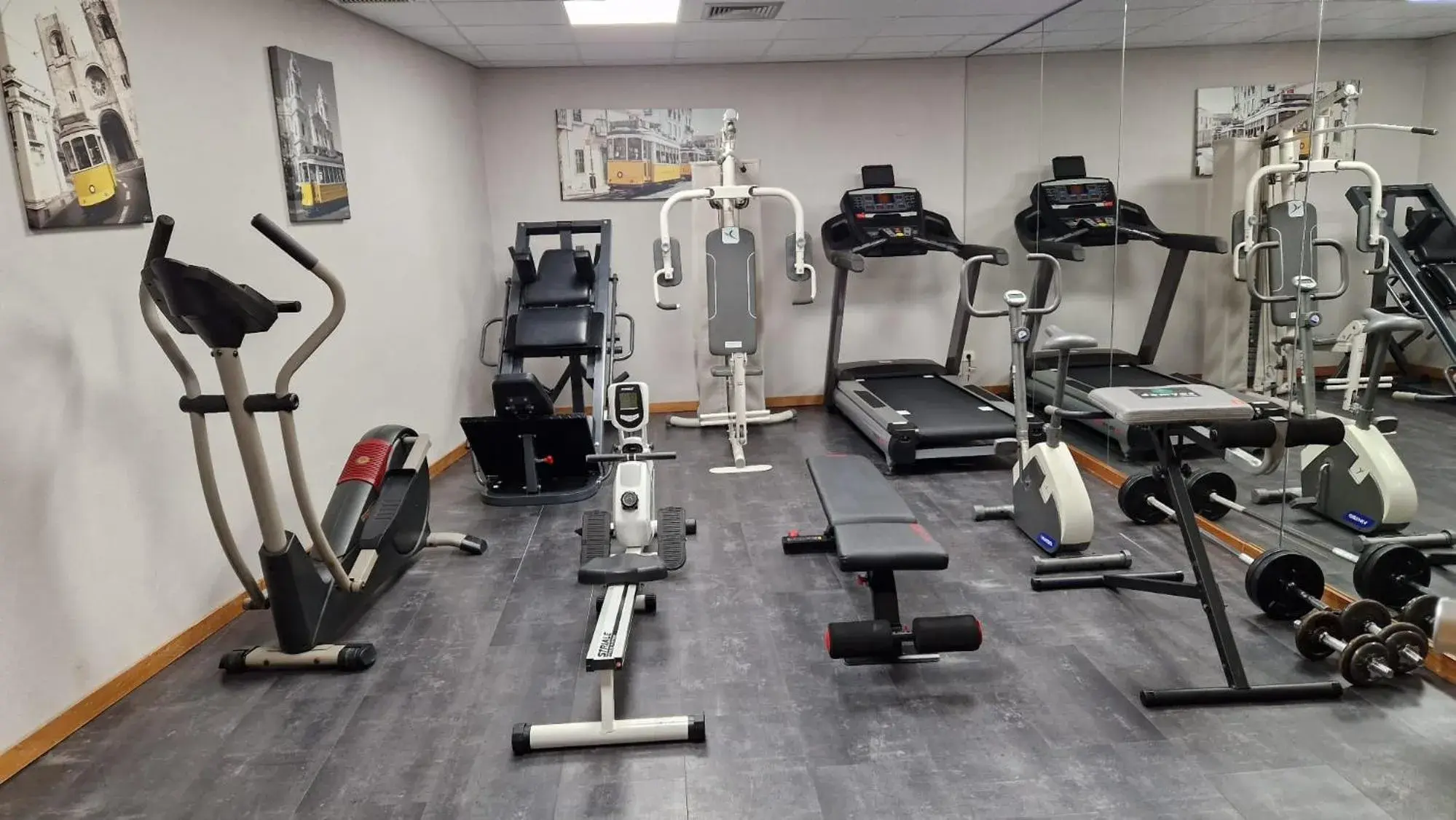 Fitness centre/facilities in Hotel 3K Madrid Fitness centre/facilities in Hotel 3K Madrid